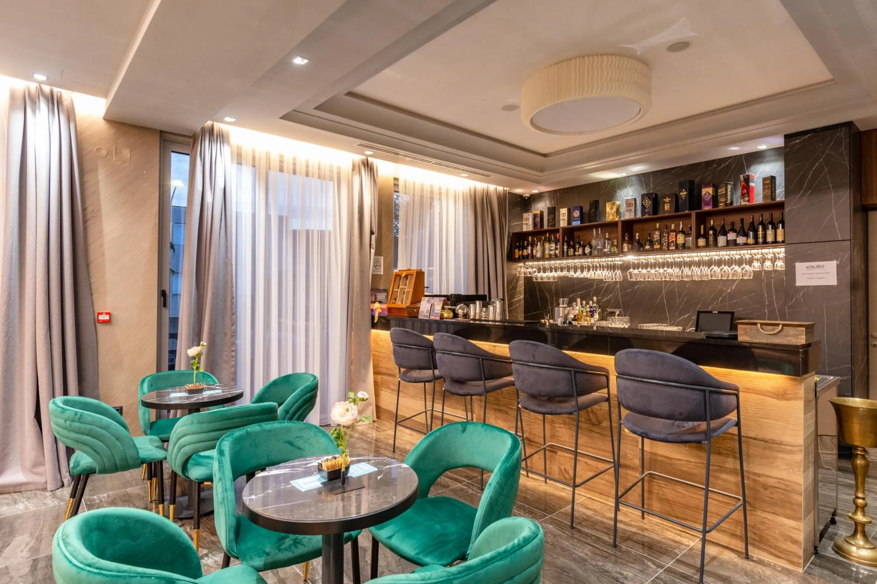 Lounge or bar in Garni Hotel Kruso