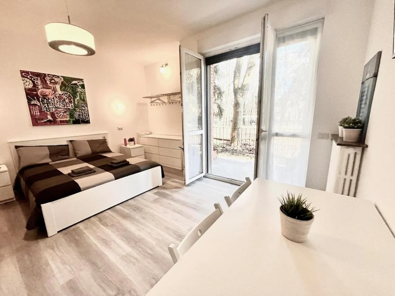 Bed in Bed&breakfast BBqueen Sandonato Policlinico