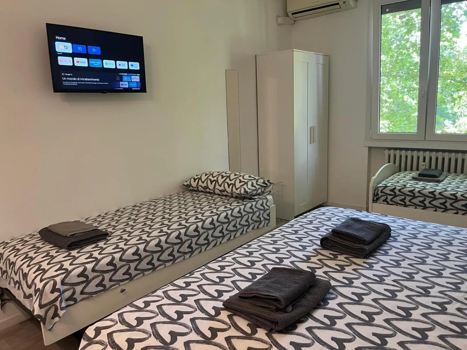 Bed in Bed&breakfast BBqueen Sandonato Policlinico