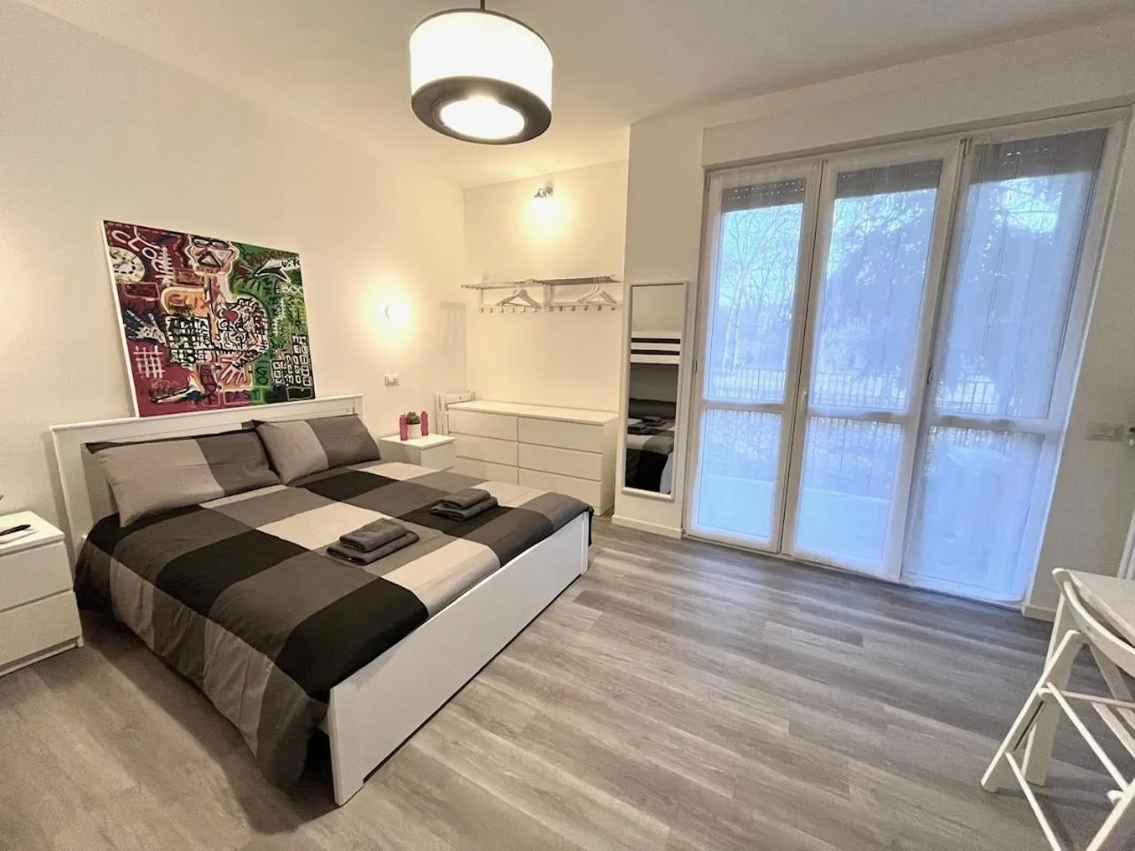 Bed in Bed&breakfast BBqueen Sandonato Policlinico