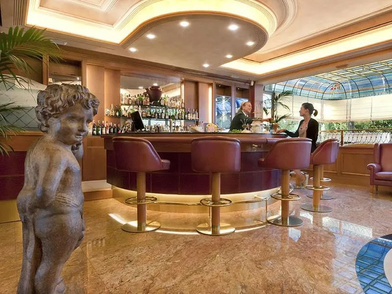 Lounge or bar in Hotel Simplon
