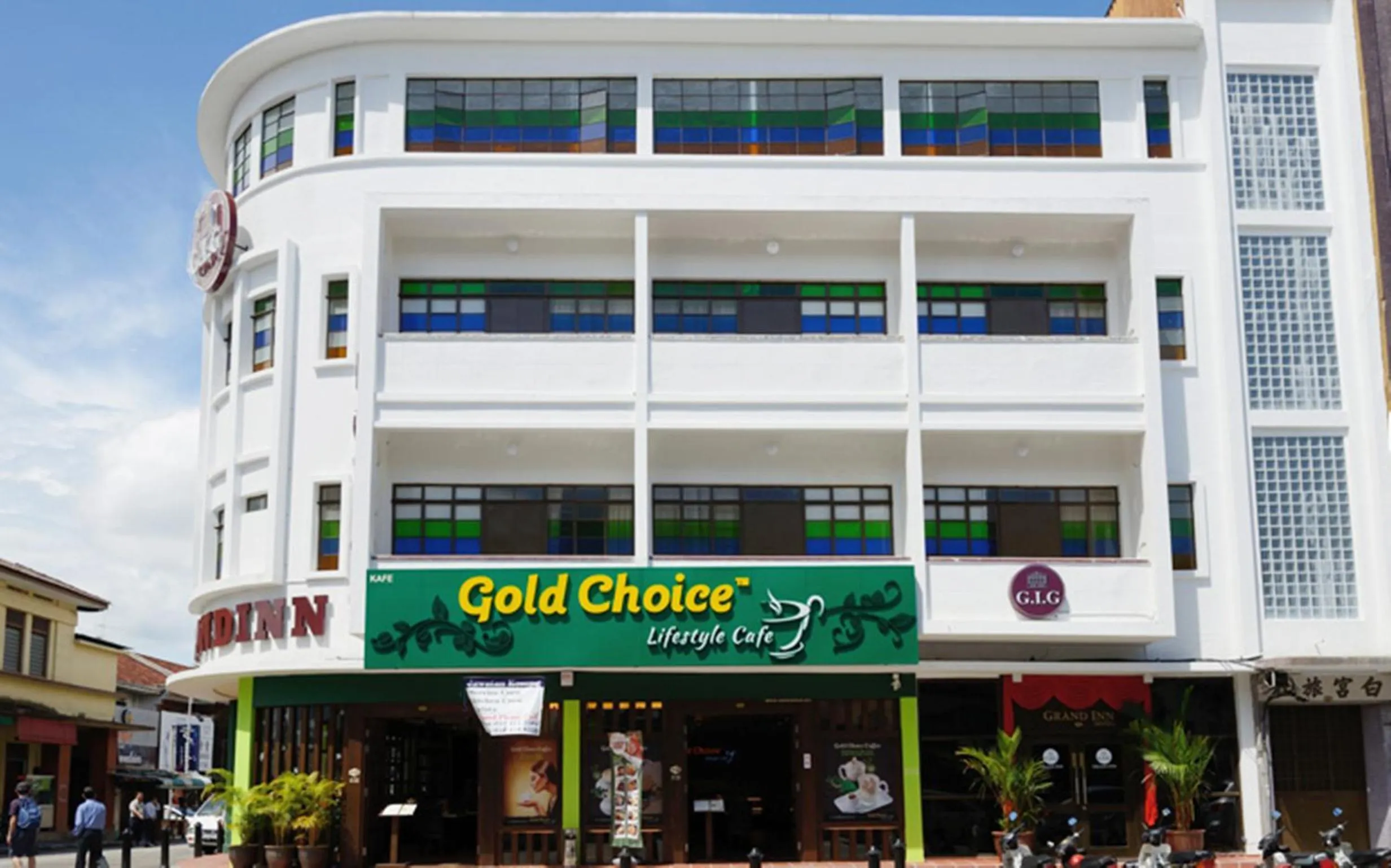 Facade/entrance in Grand Inn - Penang Road
