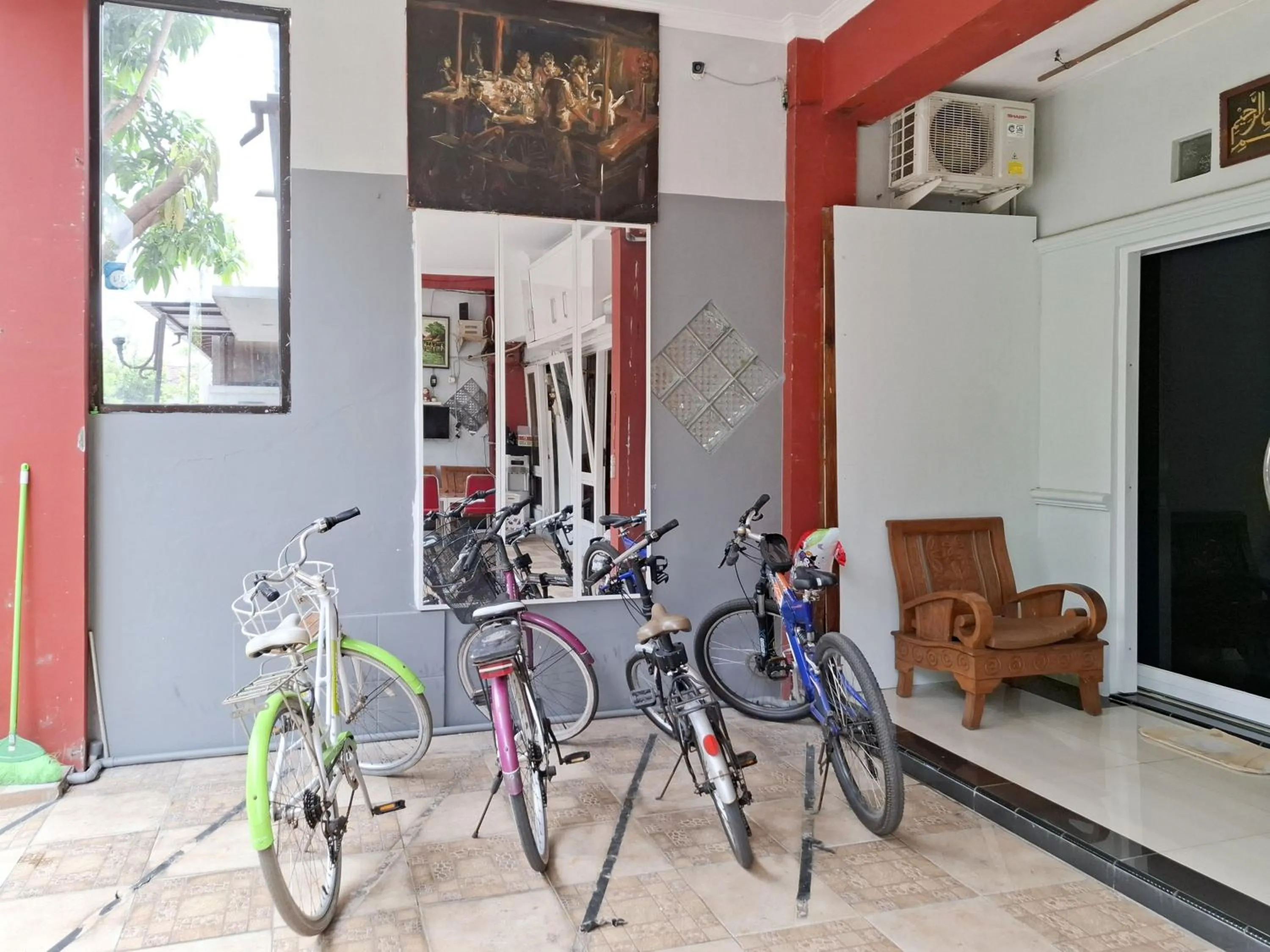 Parking in Alam Citra BnB Mitra RedDoorz
