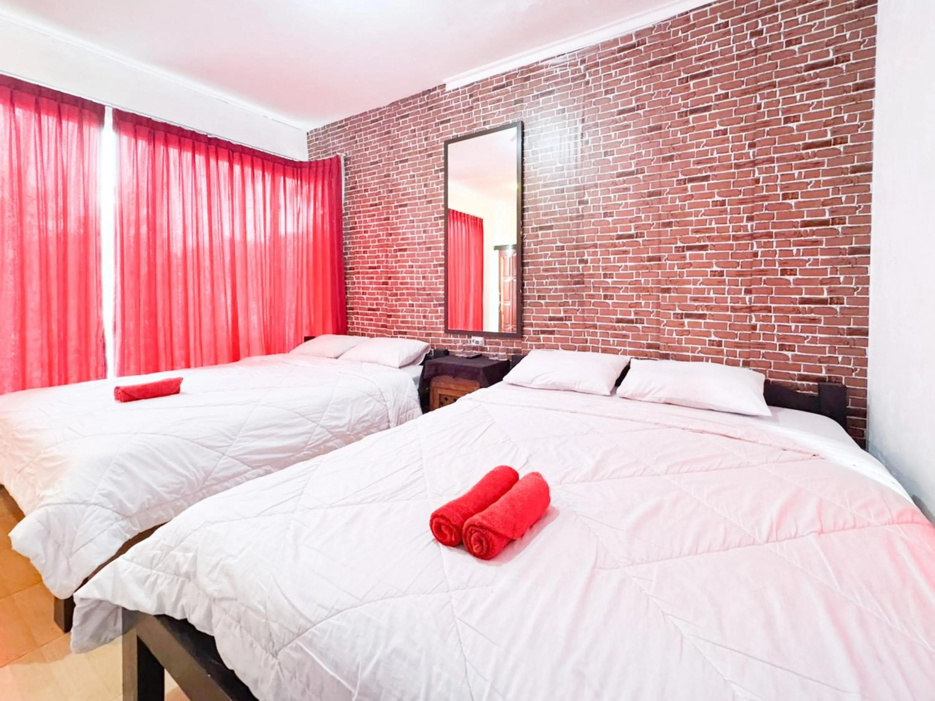 Bedroom, Bed in Alam Citra BnB Mitra RedDoorz