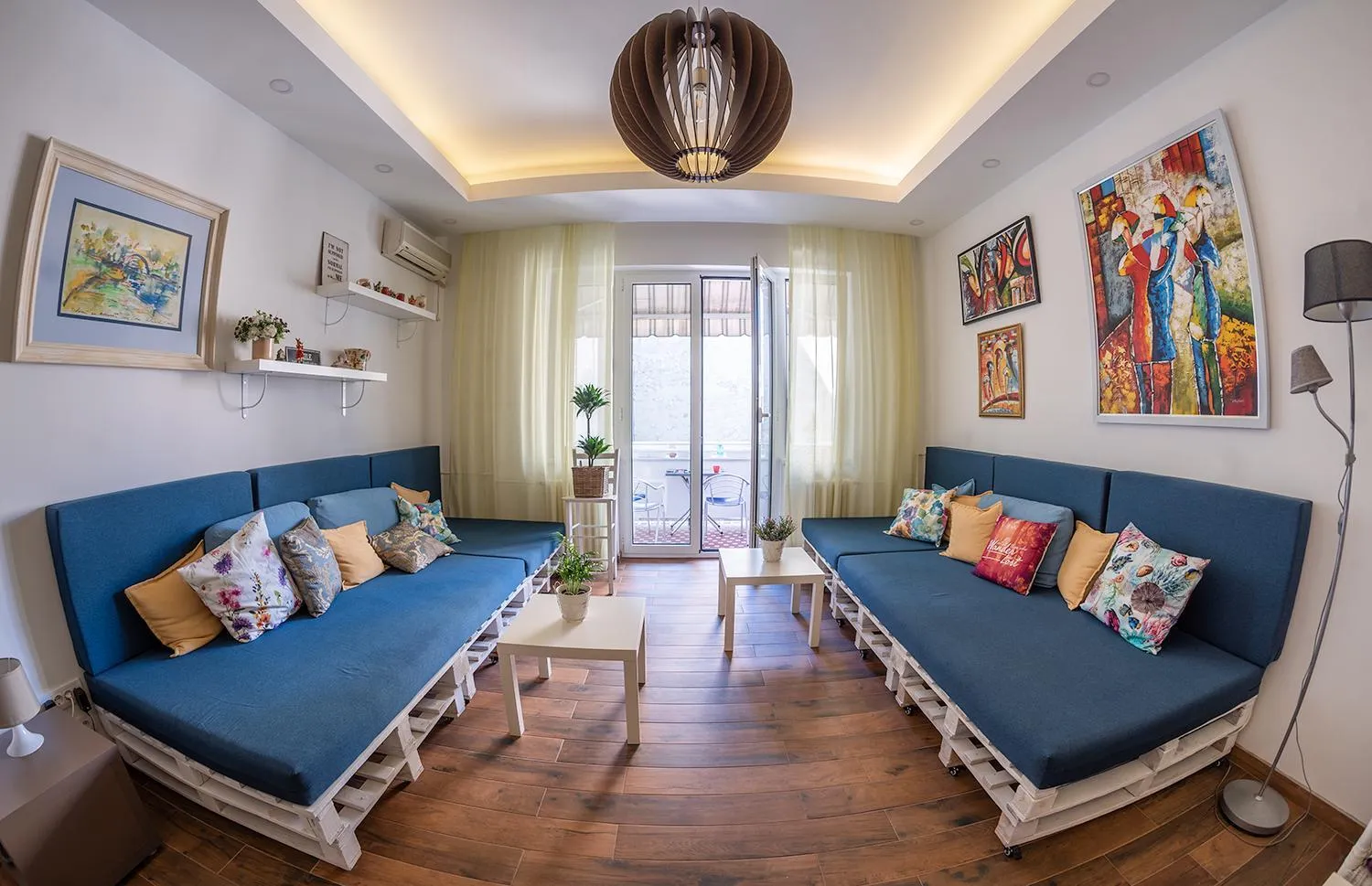 Living room in Hostel Beogradjanka