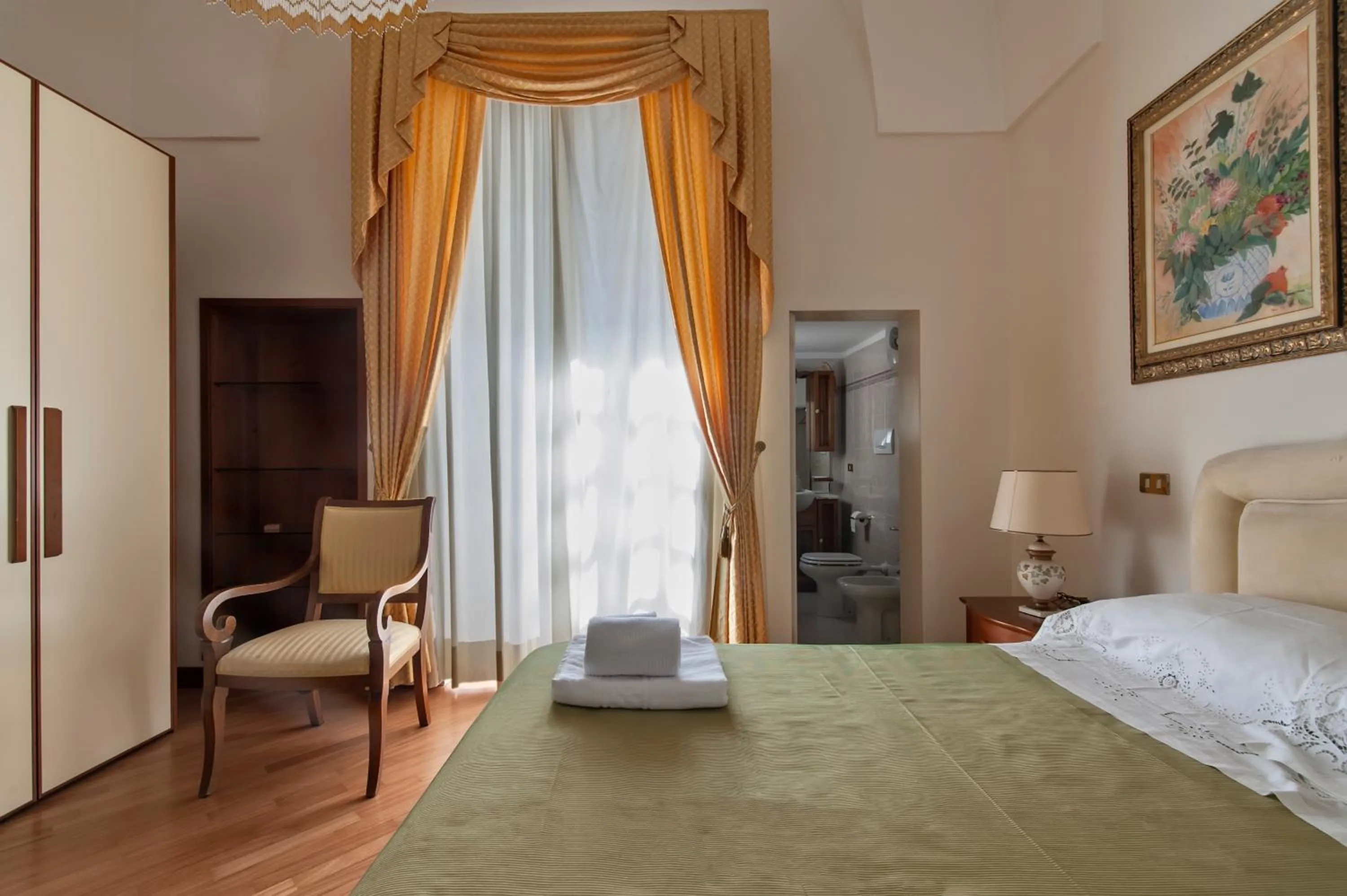 Photo of the whole room, Bed in Dimora Corte Lubelli