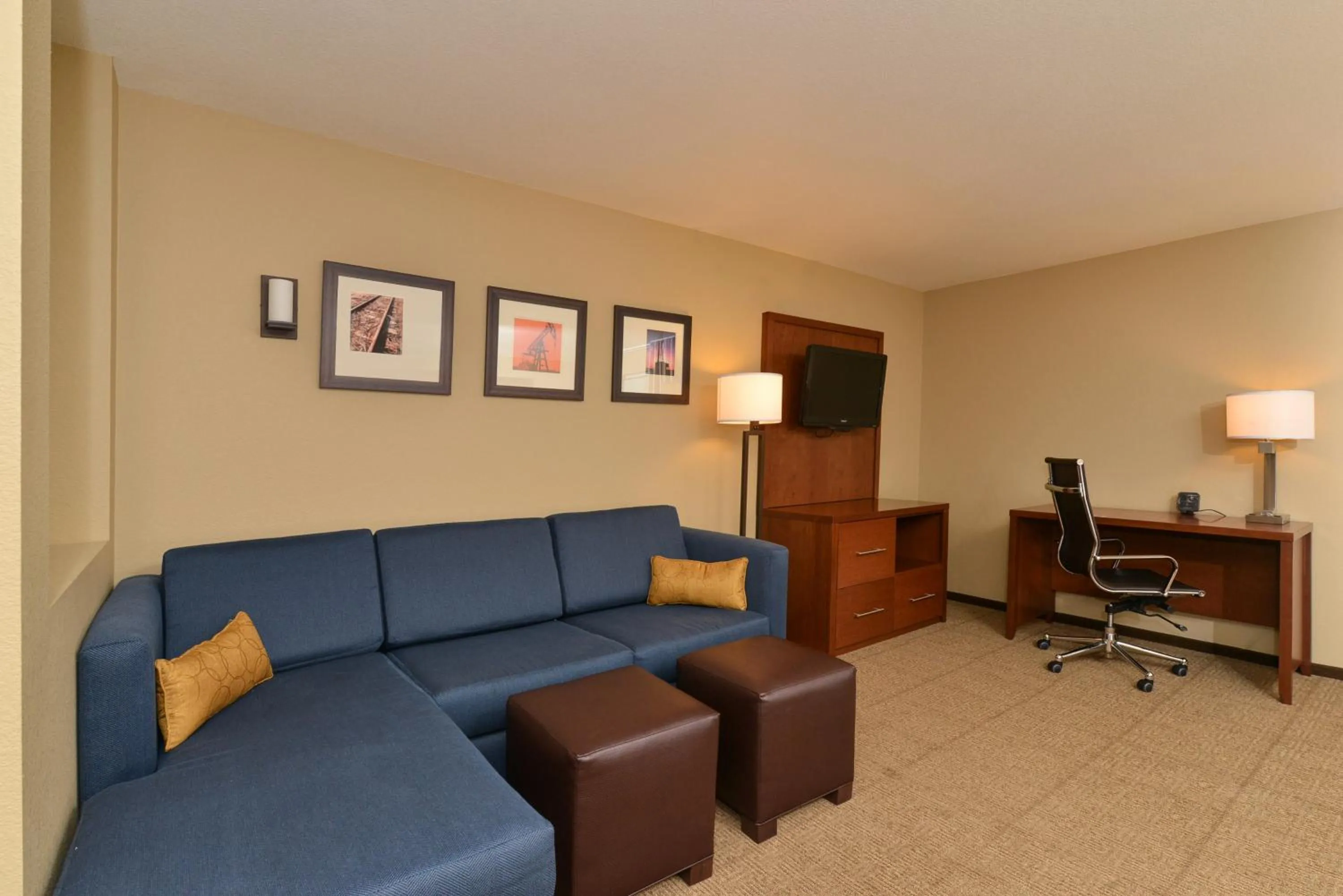 TV and multimedia in Comfort Suites Minot South