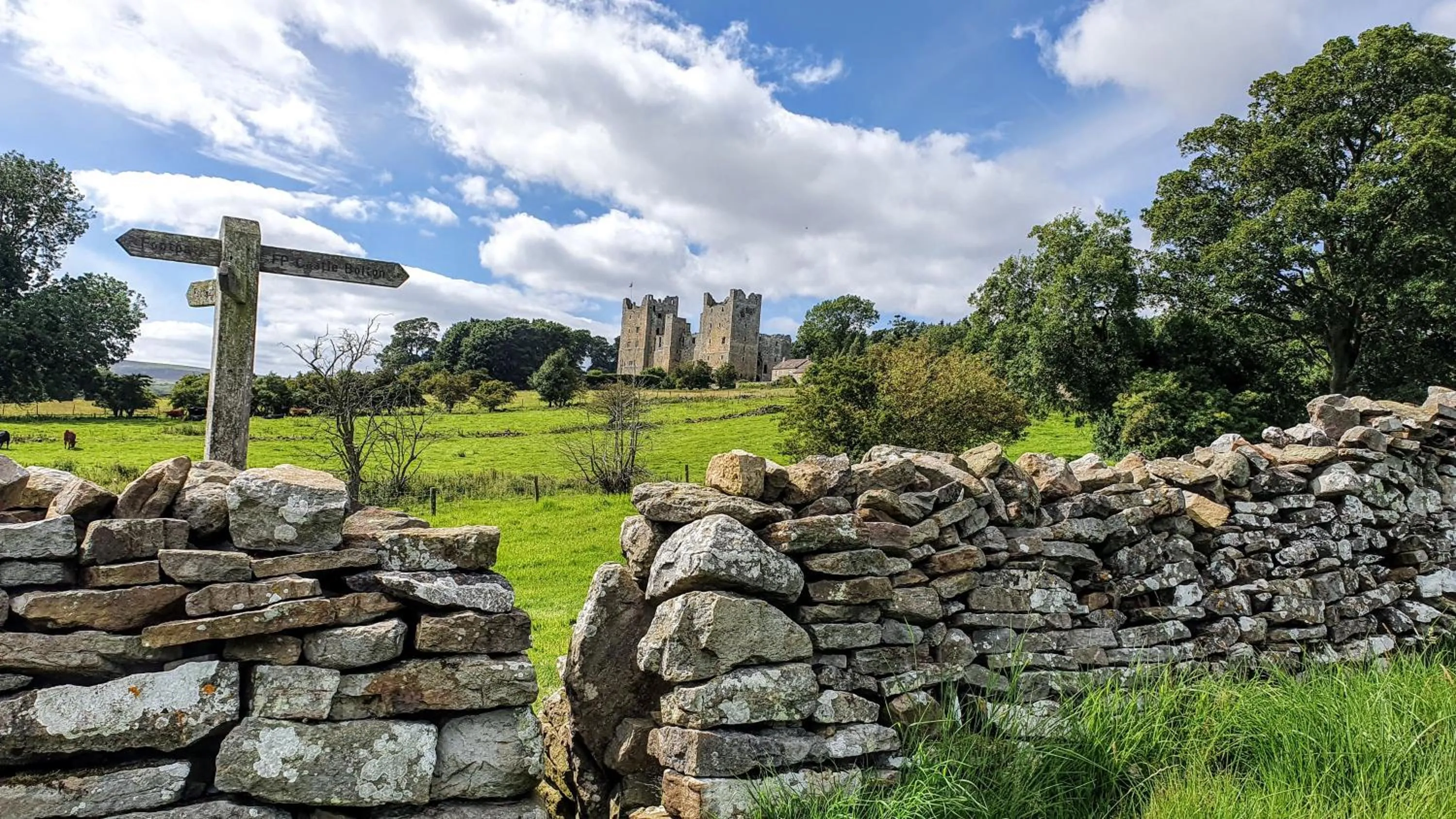 Nearby landmark in Rock View, Wensleydale