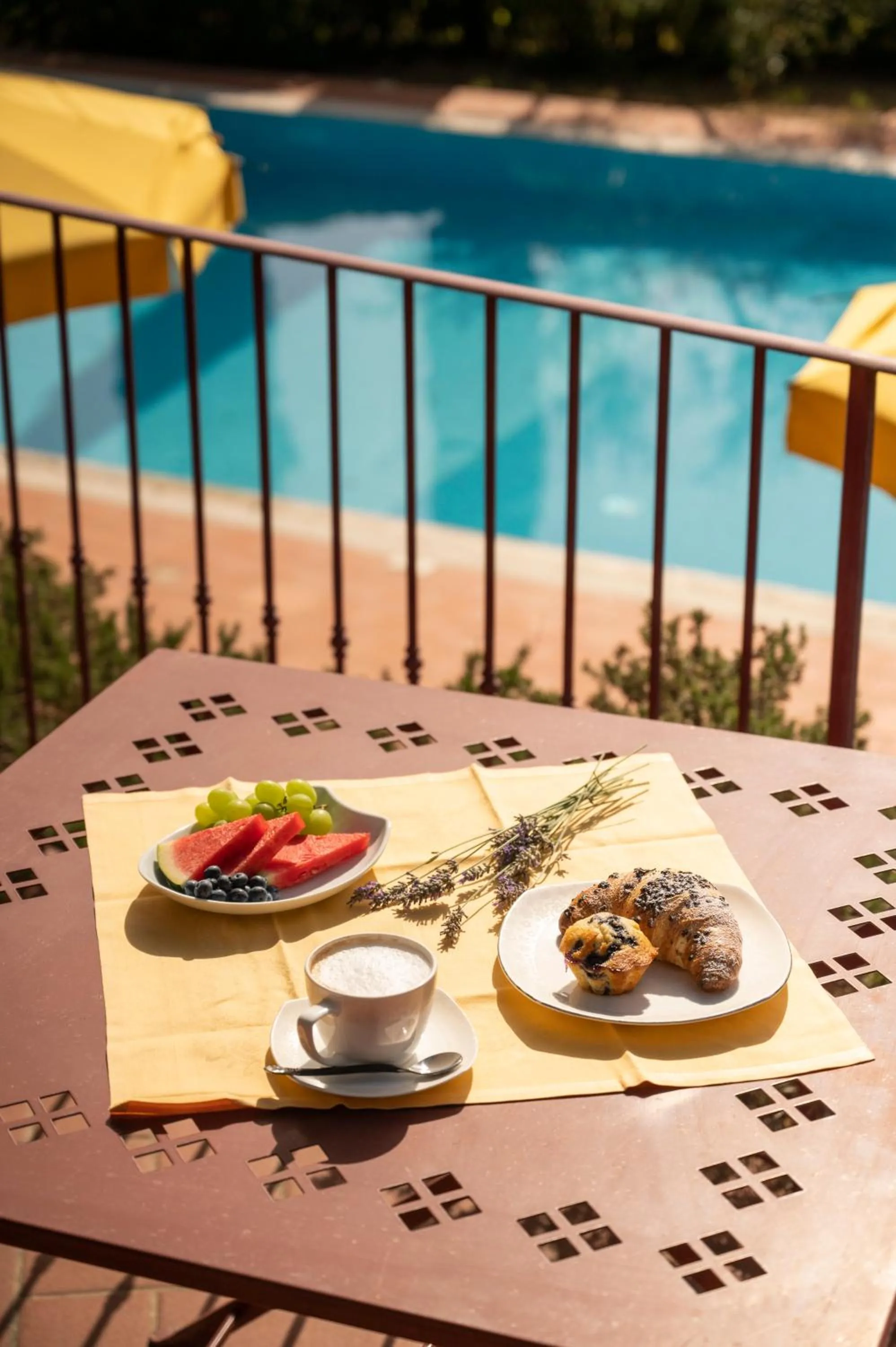 Patio in Relais Villa La Cappella