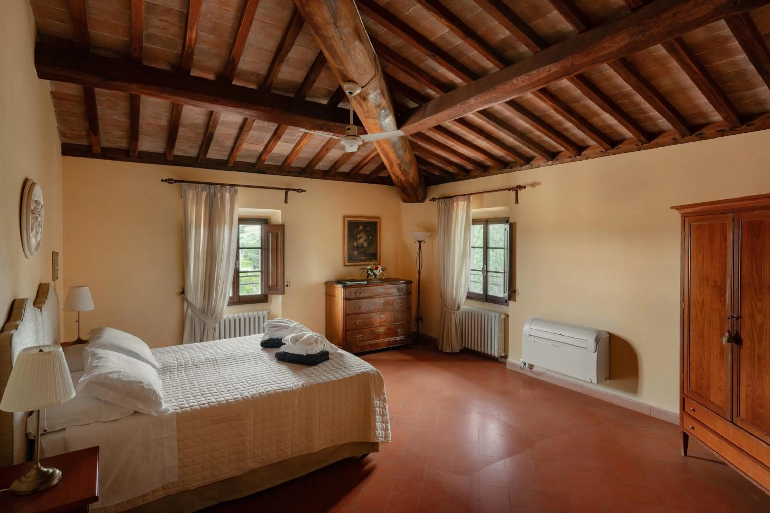 Bed in Relais Villa La Cappella