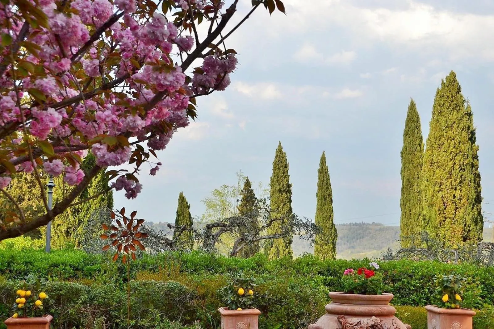 Spring in Relais Villa La Cappella