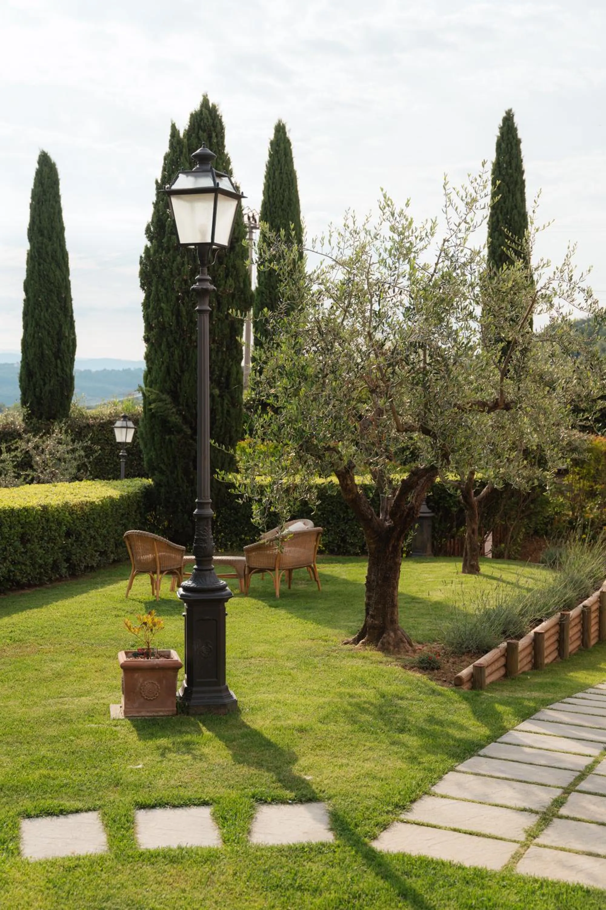 Garden in Relais Villa La Cappella