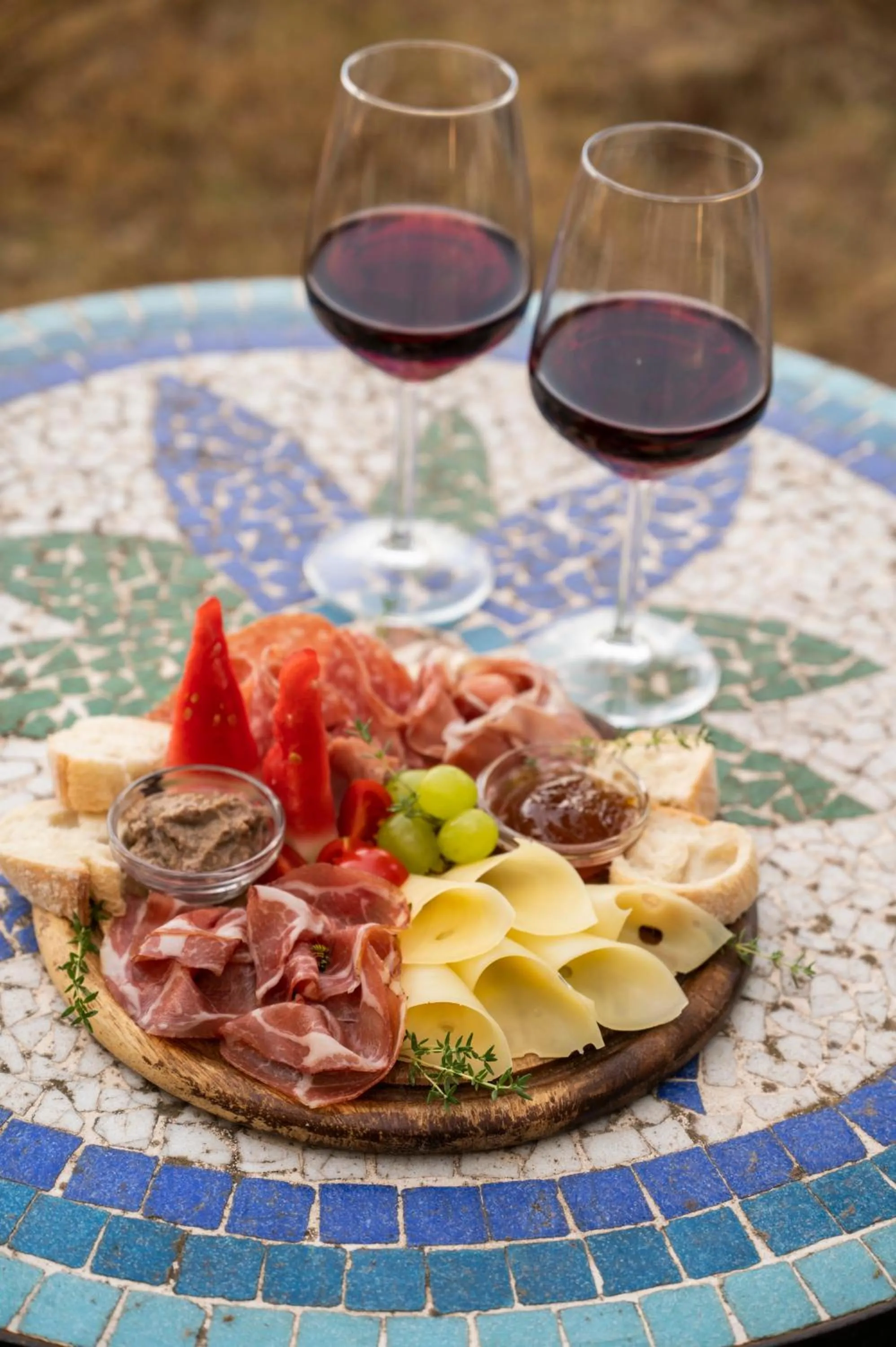 Food and drinks in Relais Villa La Cappella