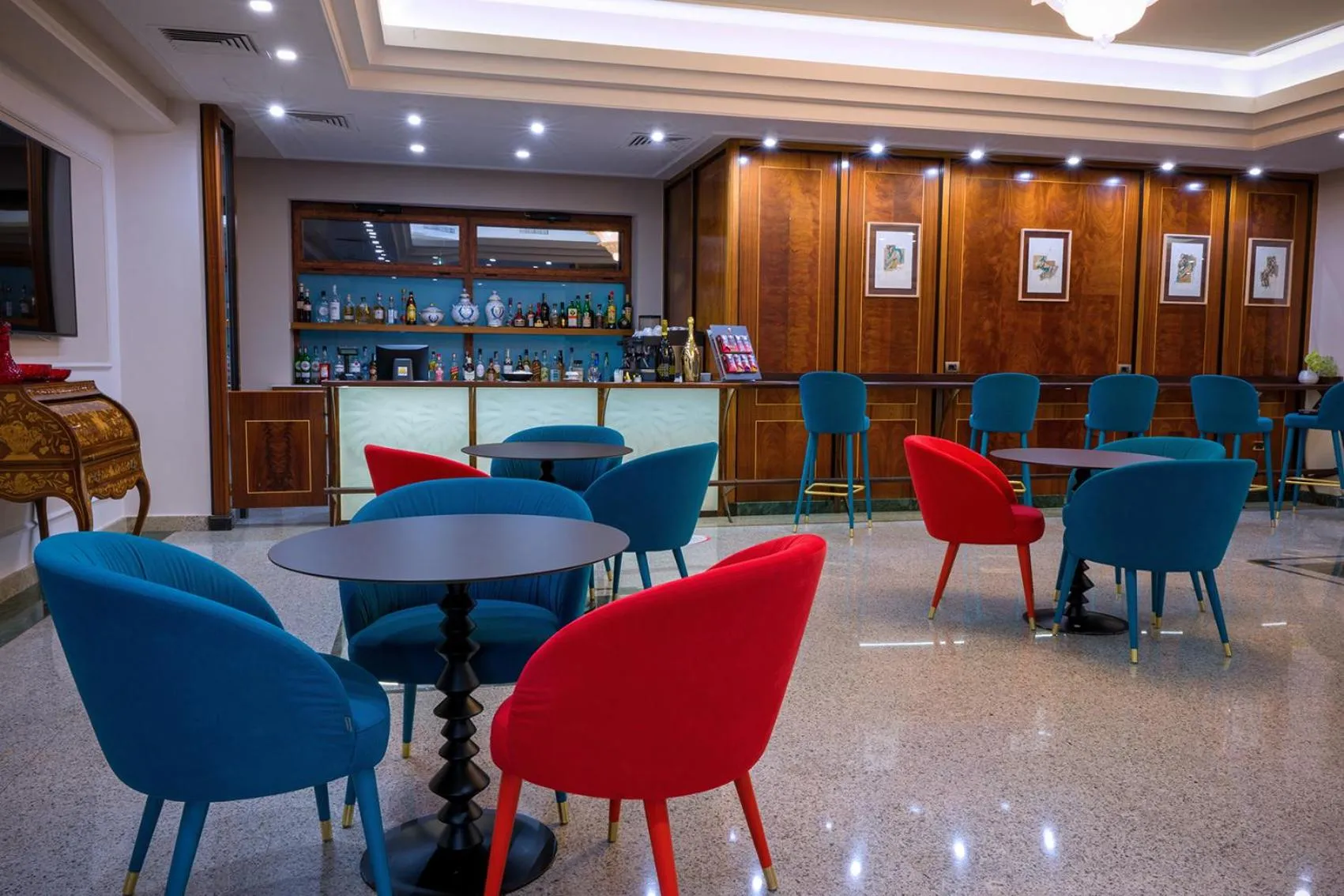 Lounge or bar in Best Western Hotel Ferrari