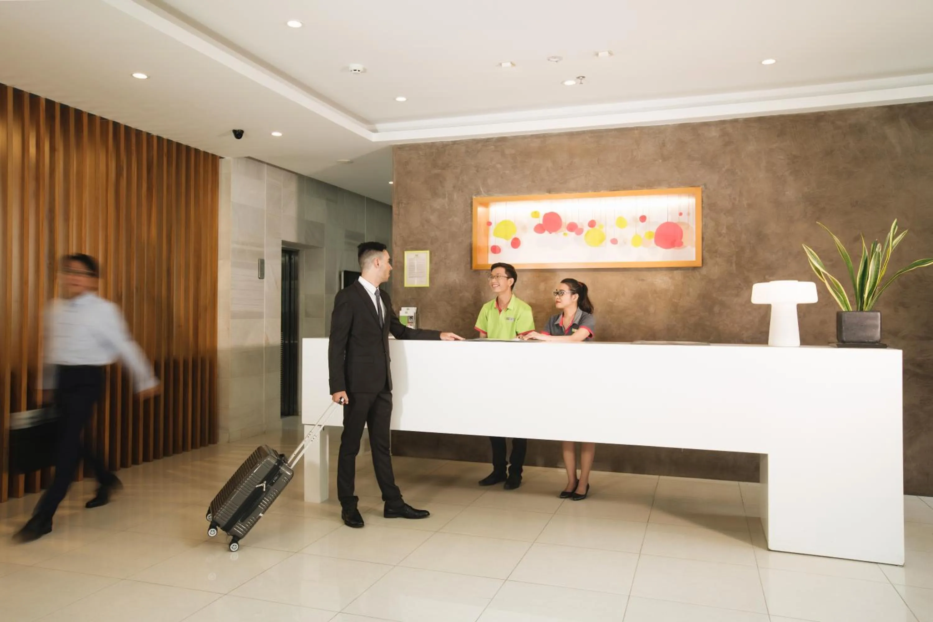 Lobby or reception in ÊMM Hotel Saigon
