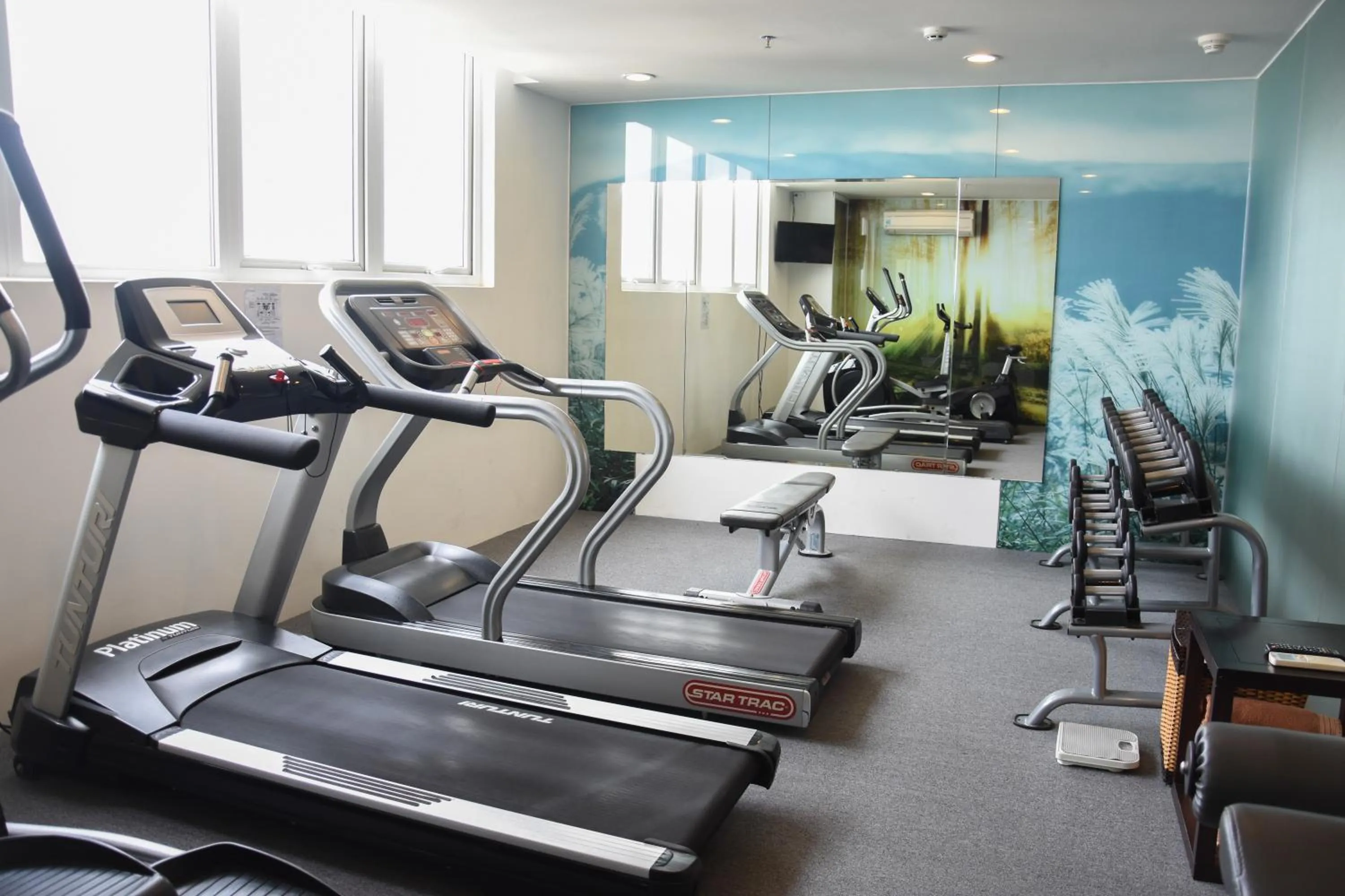 Fitness centre/facilities in ÊMM Hotel Saigon