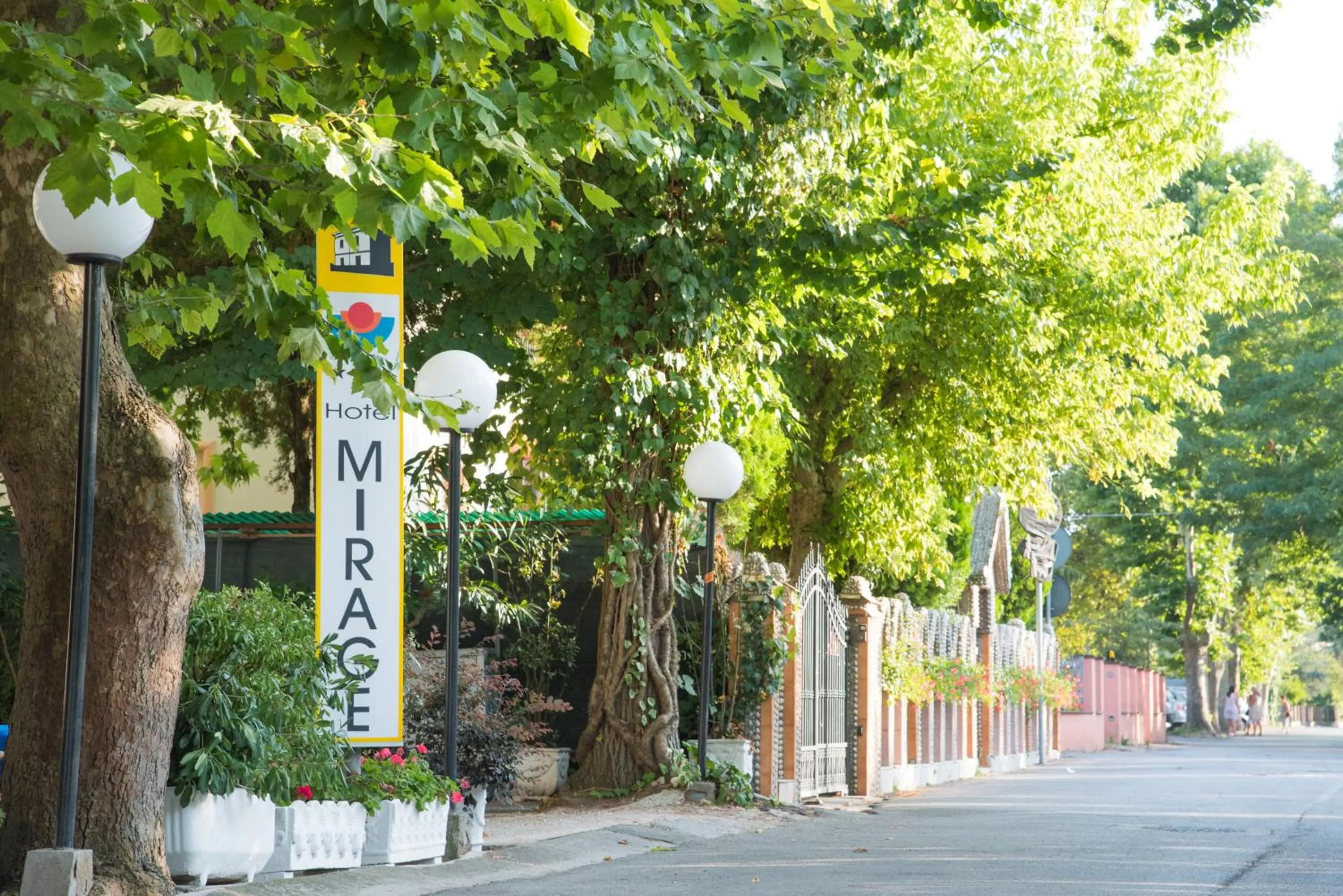 Street view in Hotel Mirage