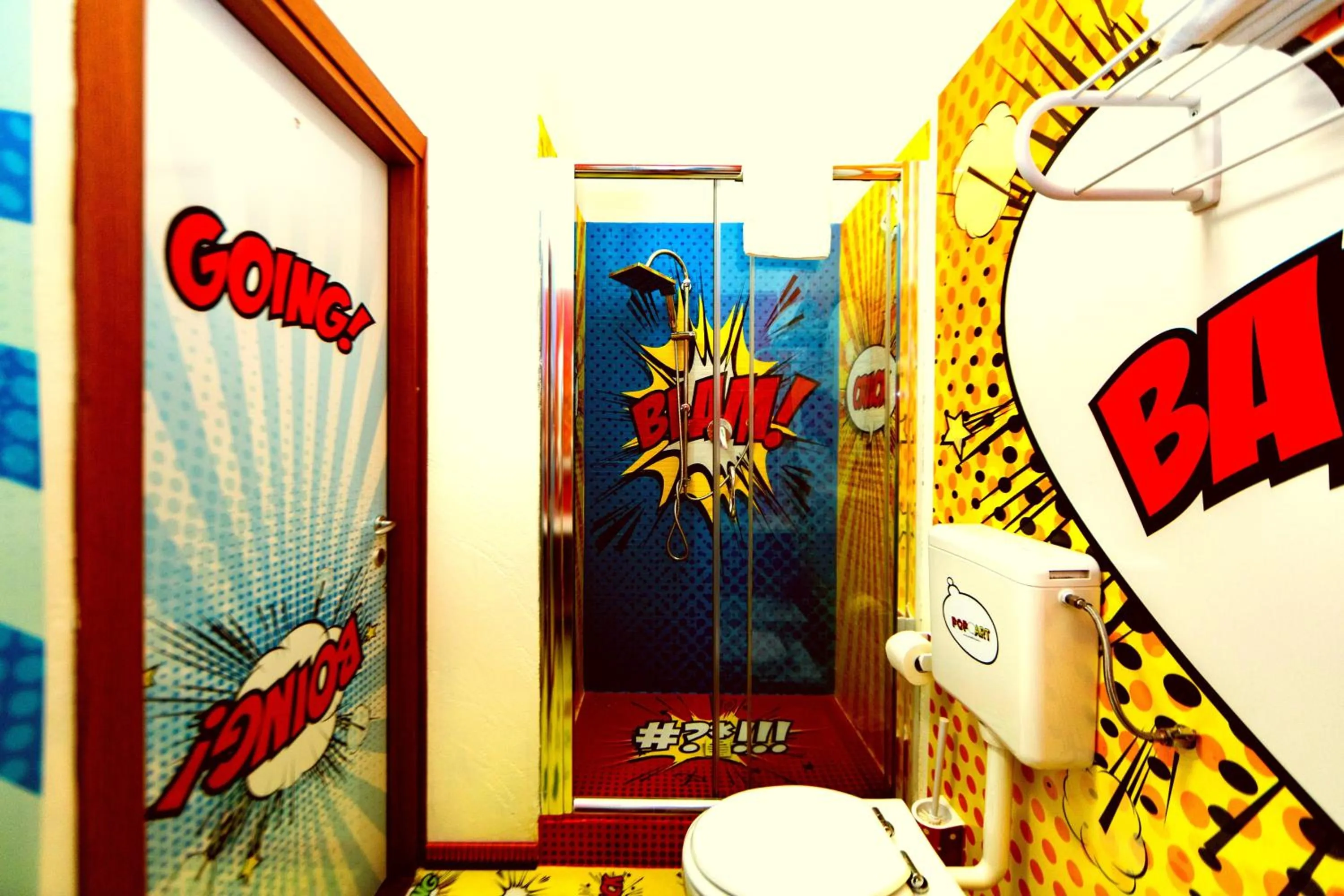 Bathroom in Affittacamere Pavia