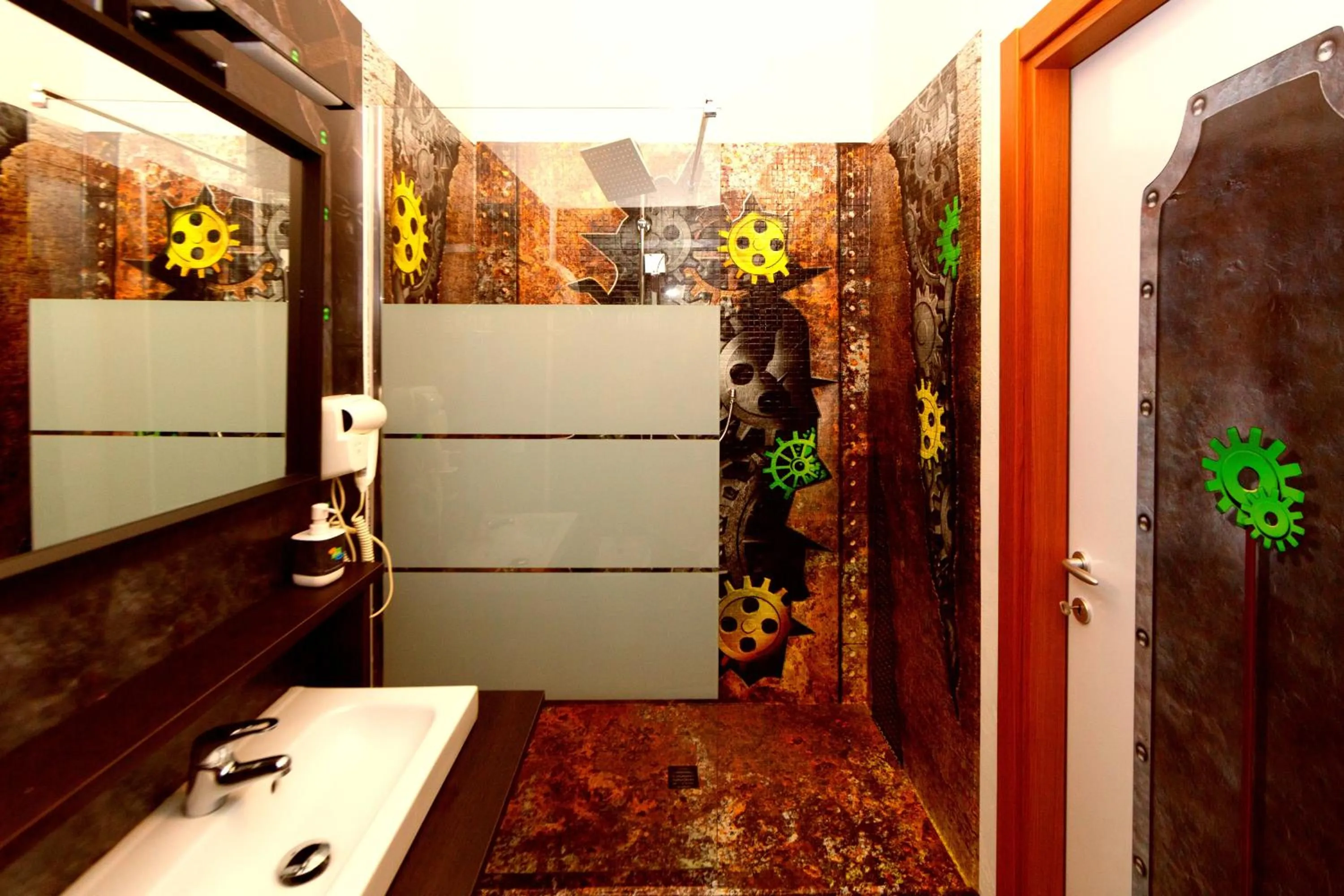 Bathroom in Affittacamere Pavia