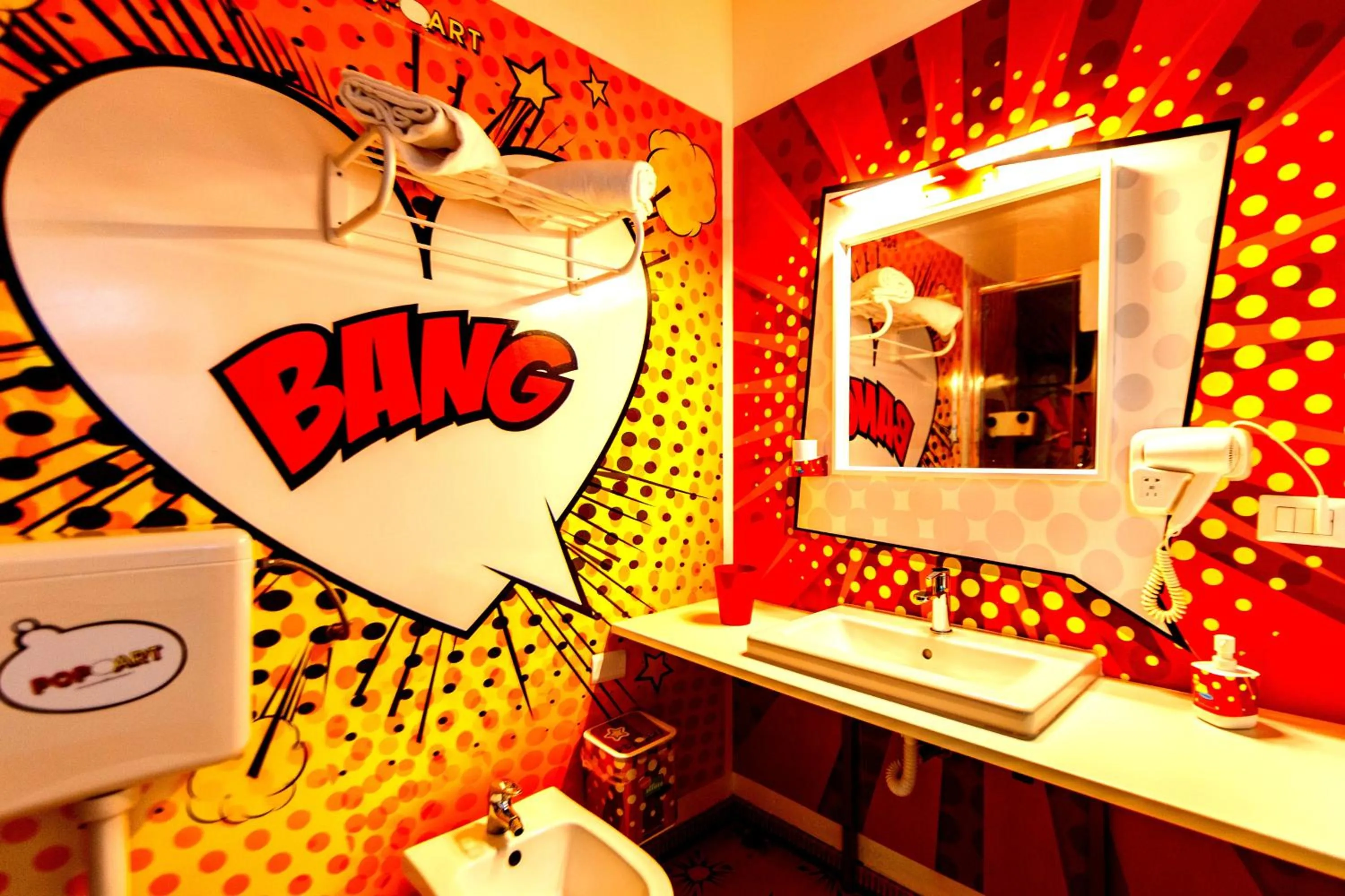 Bathroom in Affittacamere Pavia