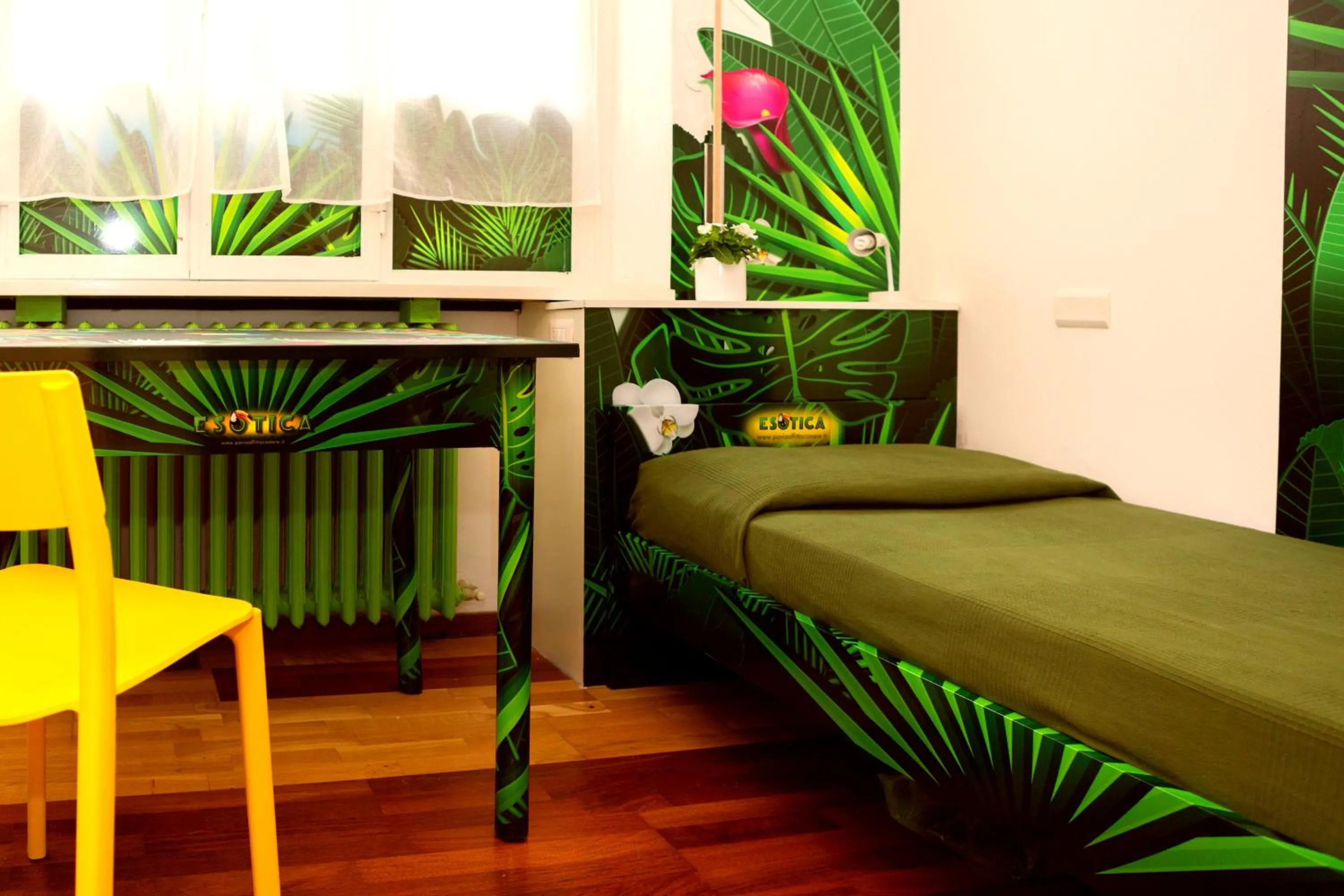 Bedroom in Affittacamere Pavia