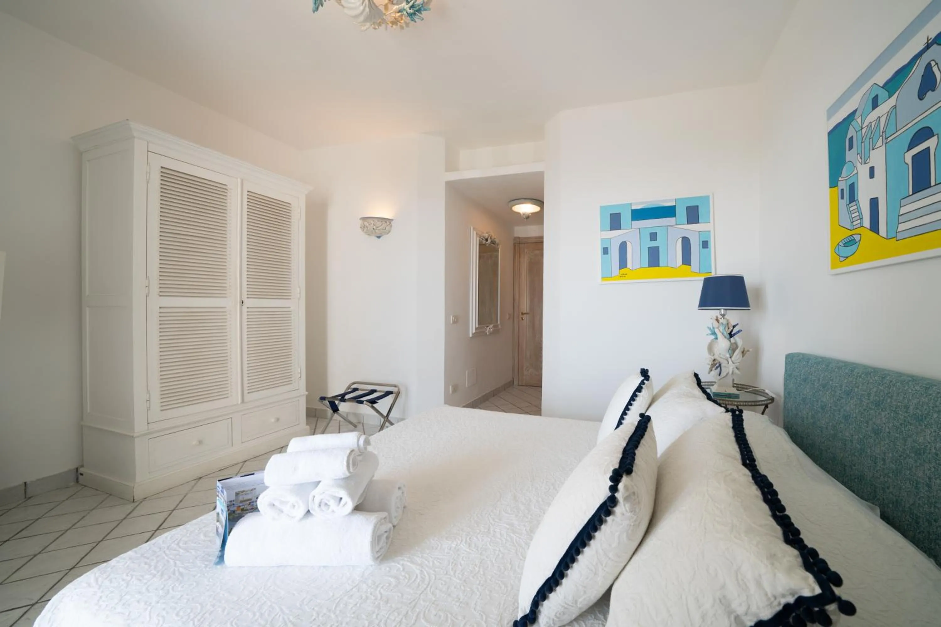 Bed in Relais Bijoux Ischia