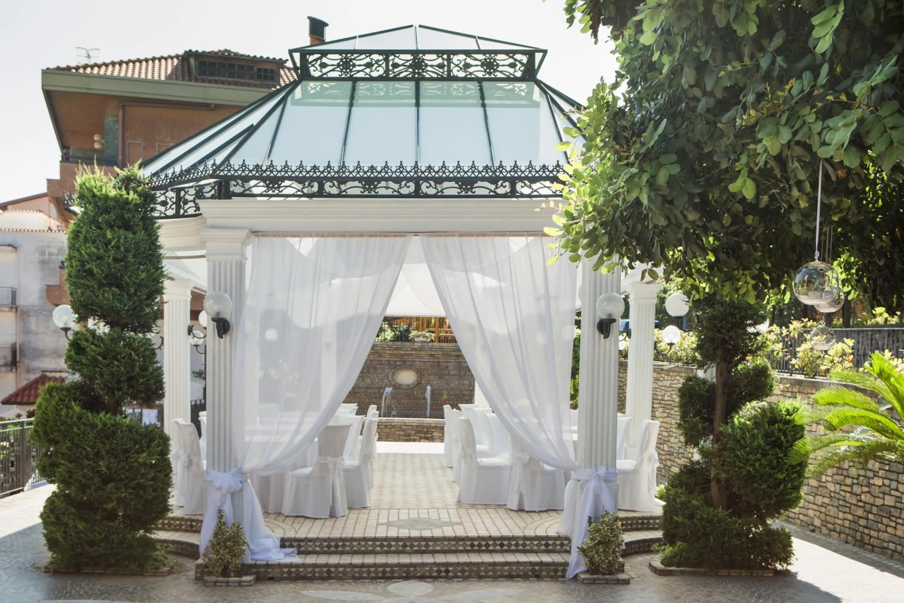 Patio in Resort Santangelo & SPA