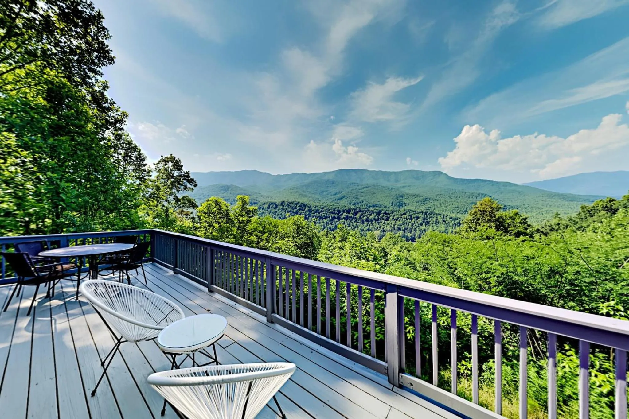 Natural landscape in Barenberg Cabin - Secluded Unobstructed Panoramic Smoky Mountains View with Two Master Suites, Loft Game Room, and Hot Tub