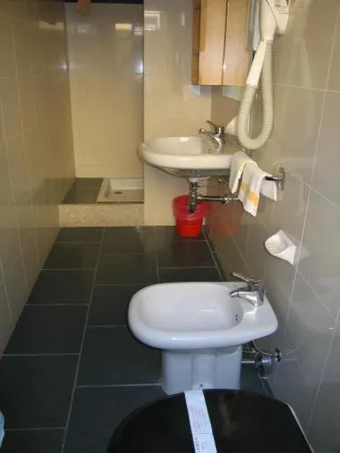 Bathroom in Hotel San Pellegrino