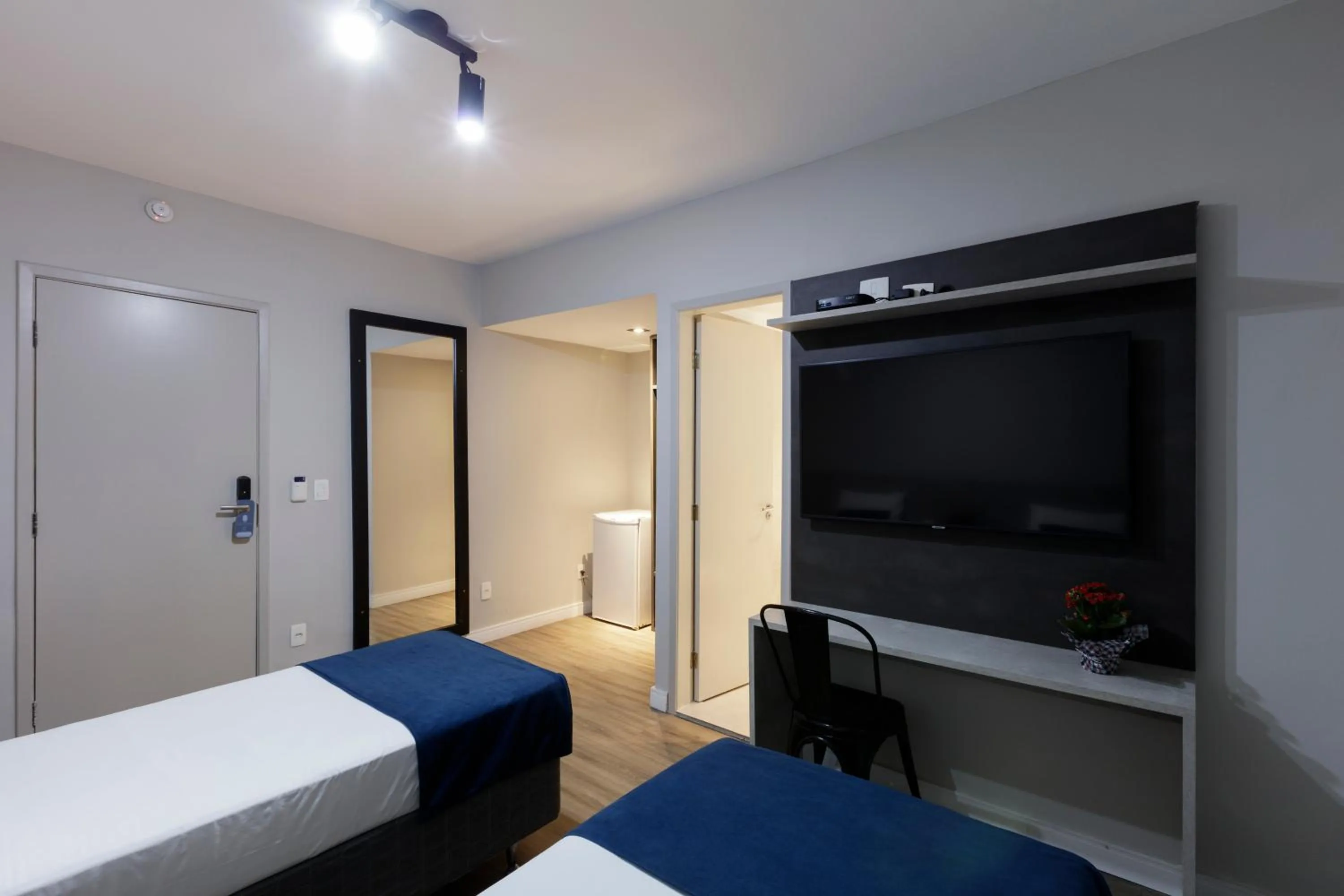 Bed in Hotel Bella Paulista