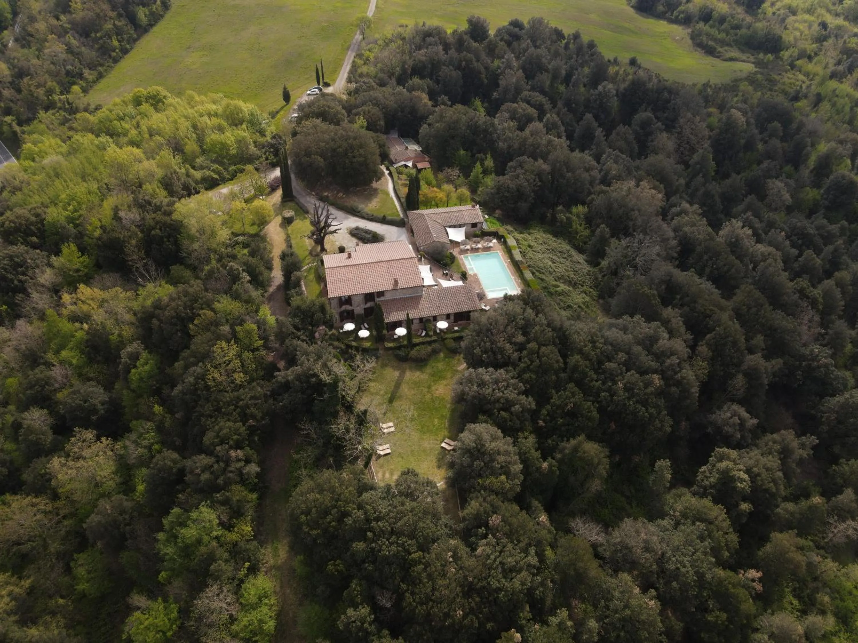 Bird's eye view in La Melosa Resort & Spa - Adults Only