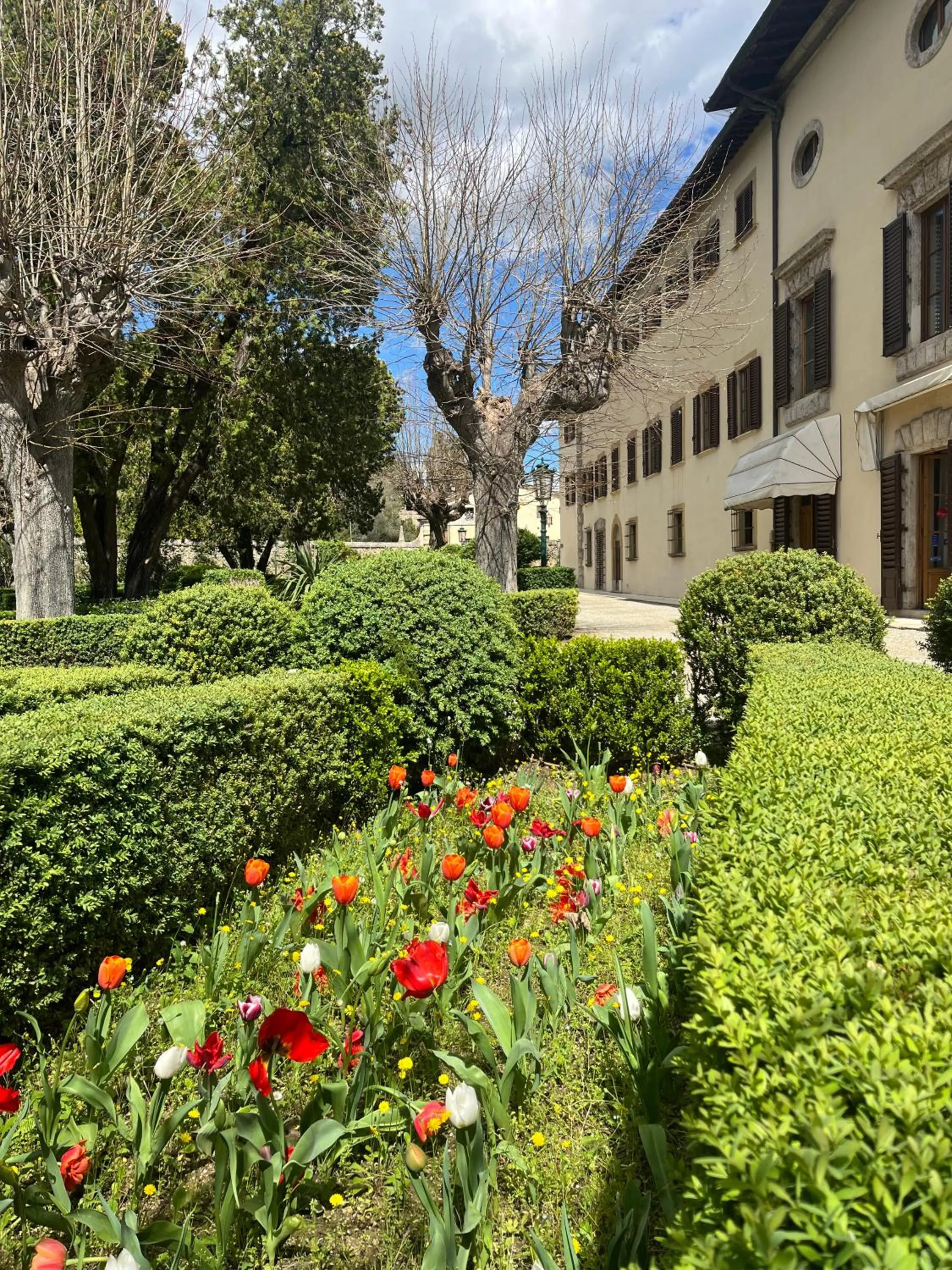 Garden in Hotel Villa San Lucchese