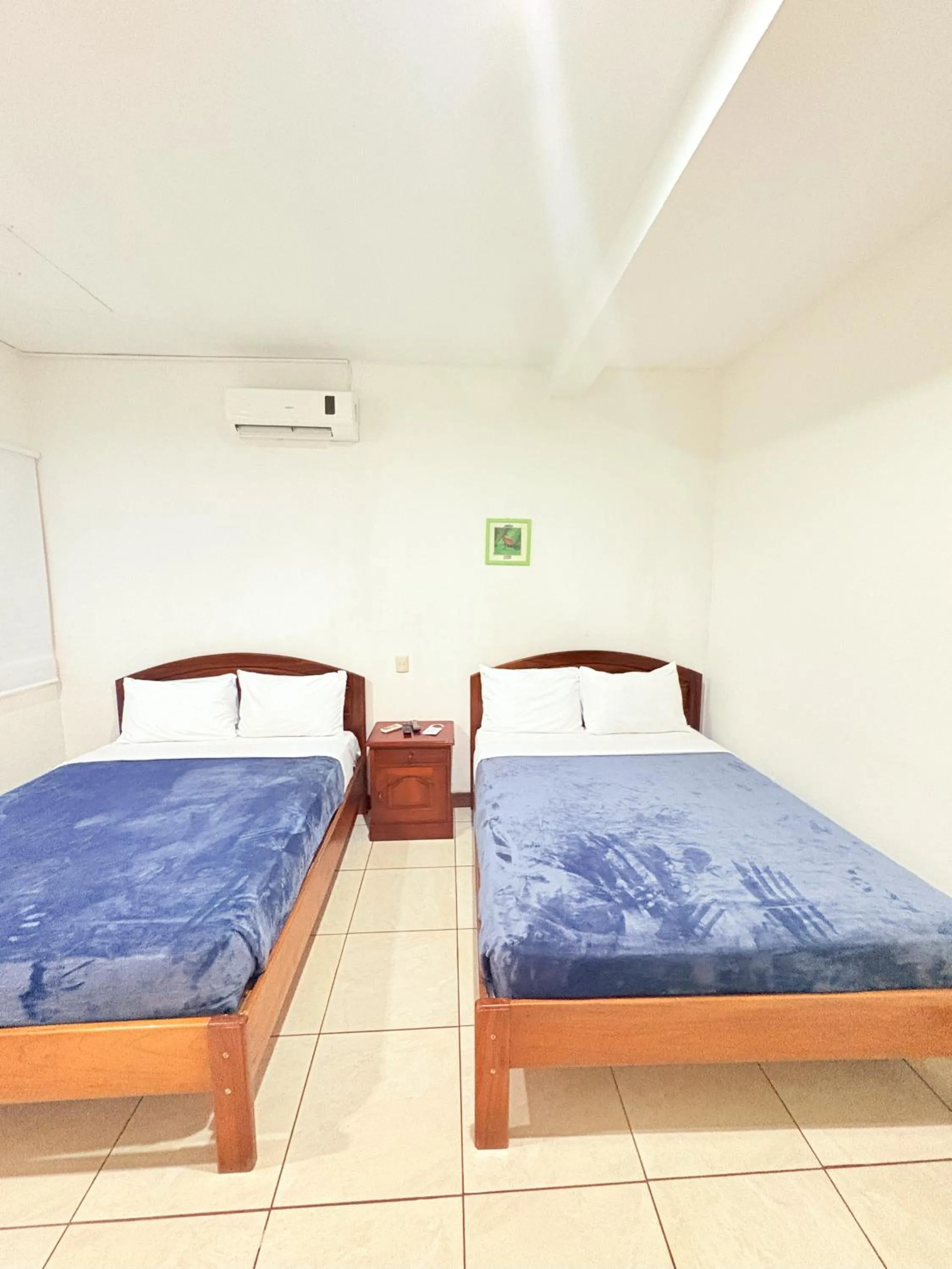 Bed in Hotel Villa Acacia