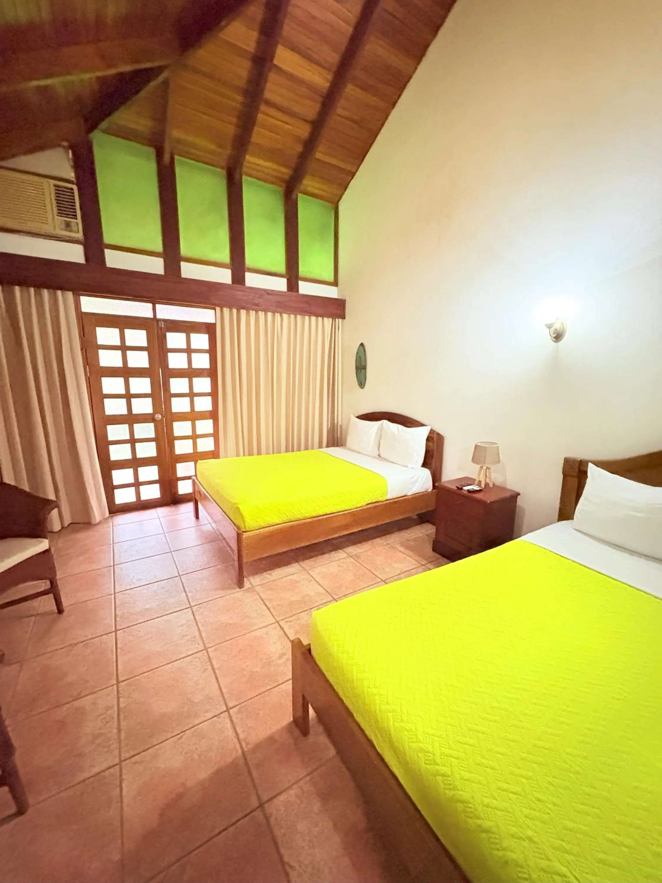 Bed in Hotel Villa Acacia