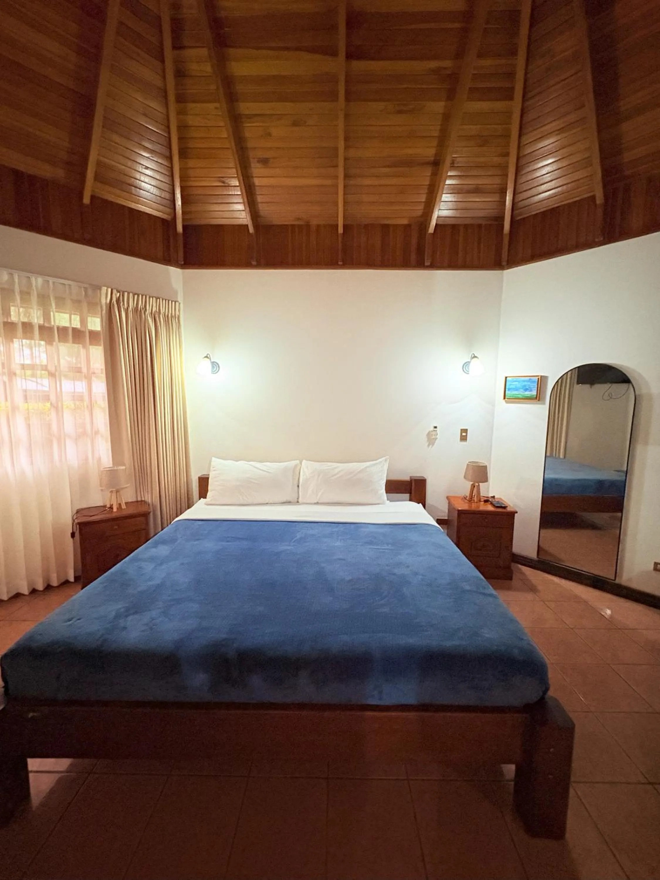 Bed in Hotel Villa Acacia