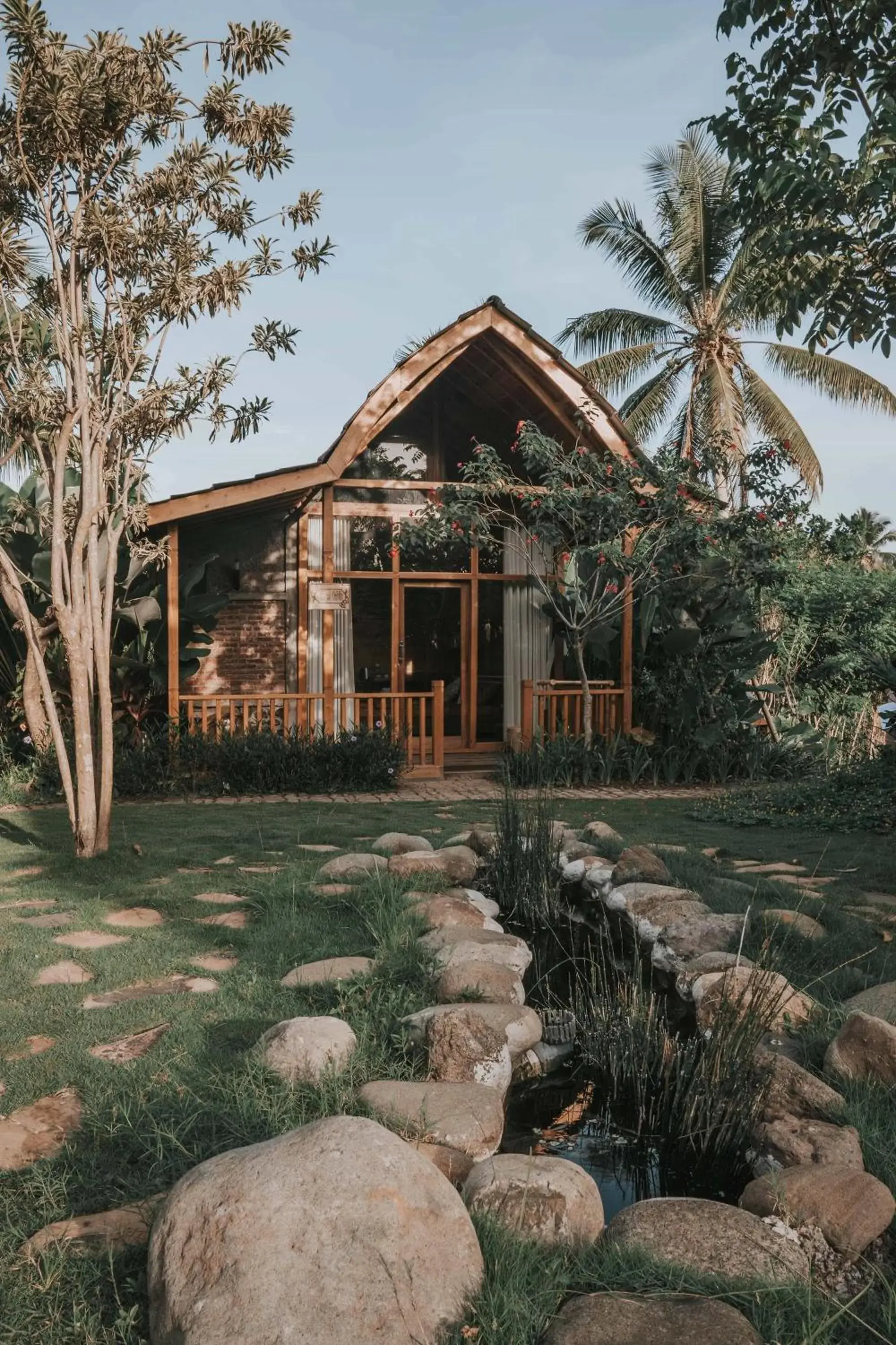 Wood Cabin Garden View with Free Scheduled Yoga Class (on Saturday) in Kusfarm Bali by AHM Wood Cabin Garden View with Free Scheduled Yoga Class (on Saturday) in Kusfarm Bali by AHM