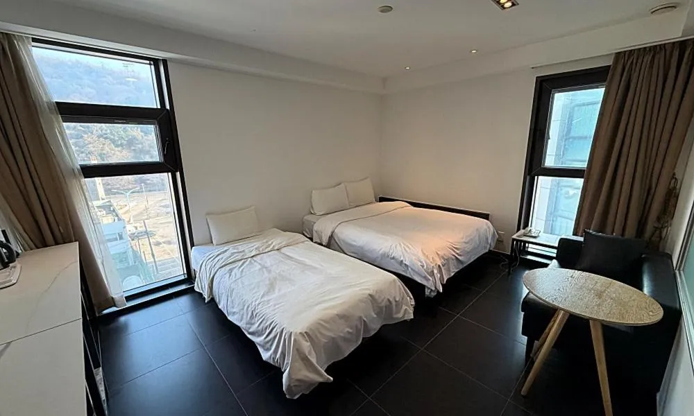 Bed in Wolmido Premiers Hotel