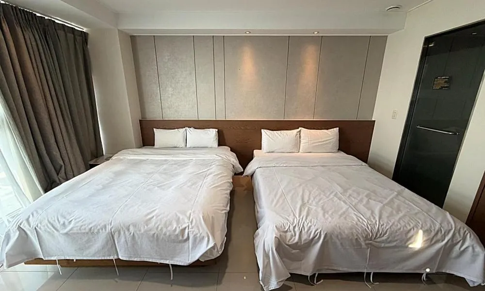 Bed in Wolmido Premiers Hotel