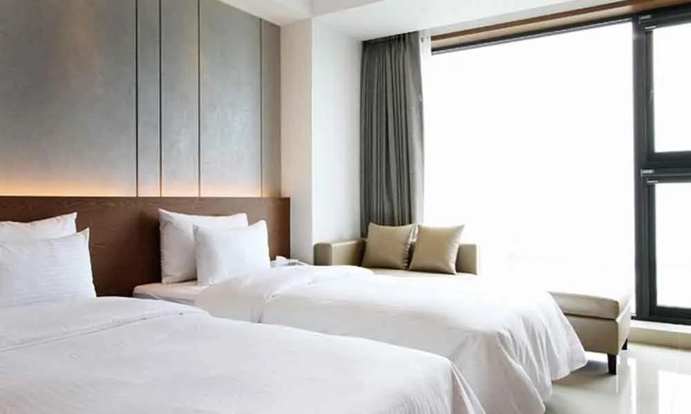 Bed in Wolmido Premiers Hotel