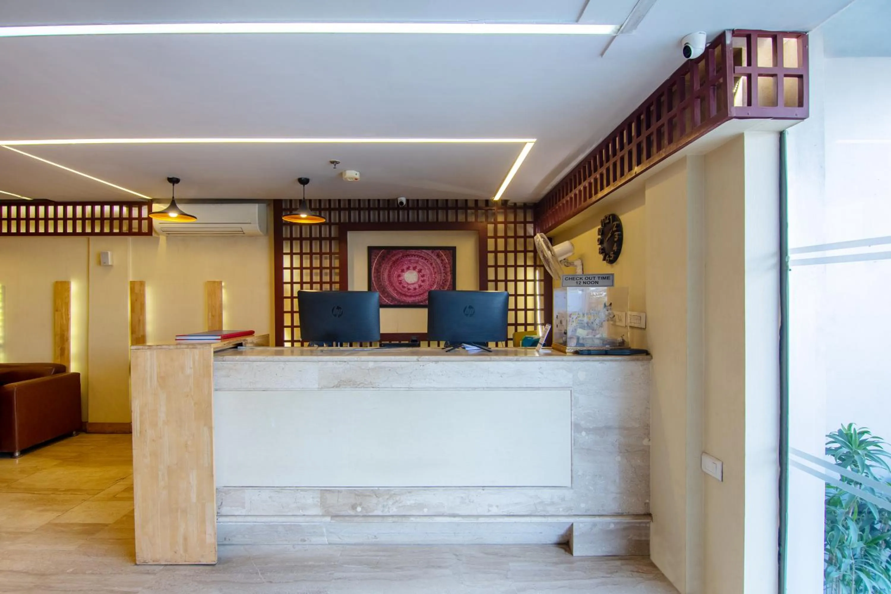 Lobby or reception in The Lohmod- Boutique Hotel At Delhi Airport