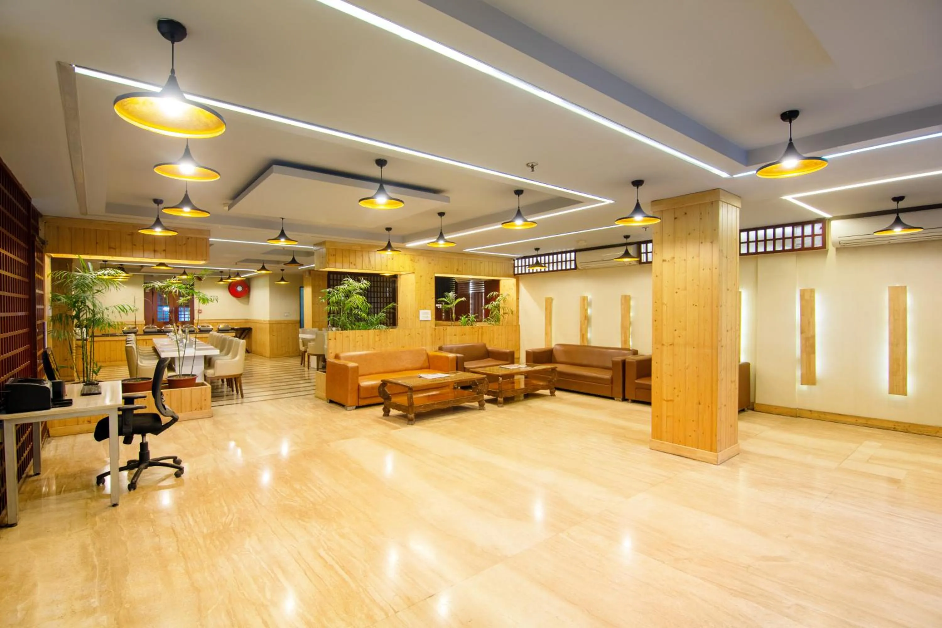 Lobby or reception in The Lohmod- Boutique Hotel At Delhi Airport