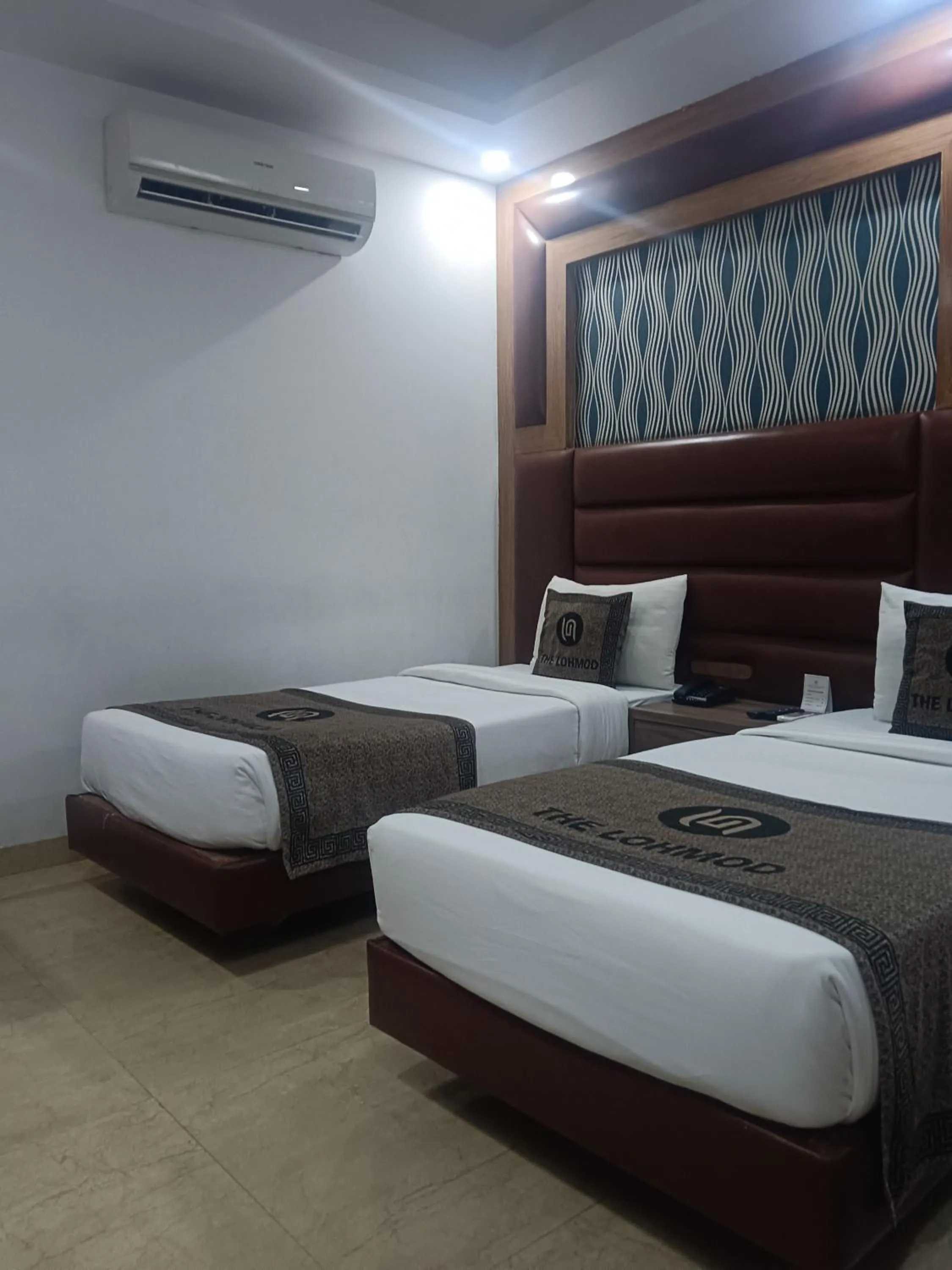 Bed in The Lohmod- Boutique Hotel At Delhi Airport