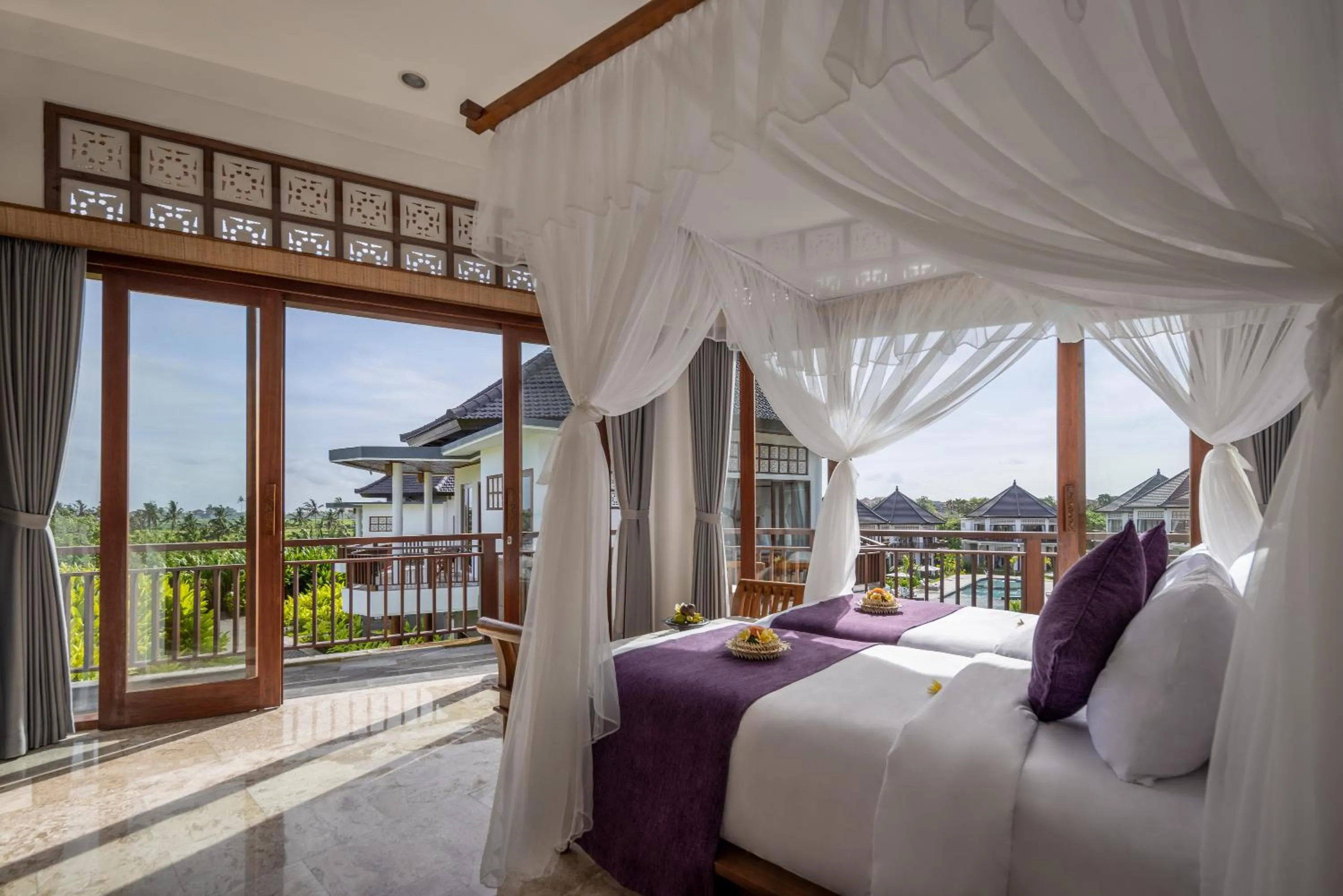 Bed in Swan Paradise A Pramana Experience
