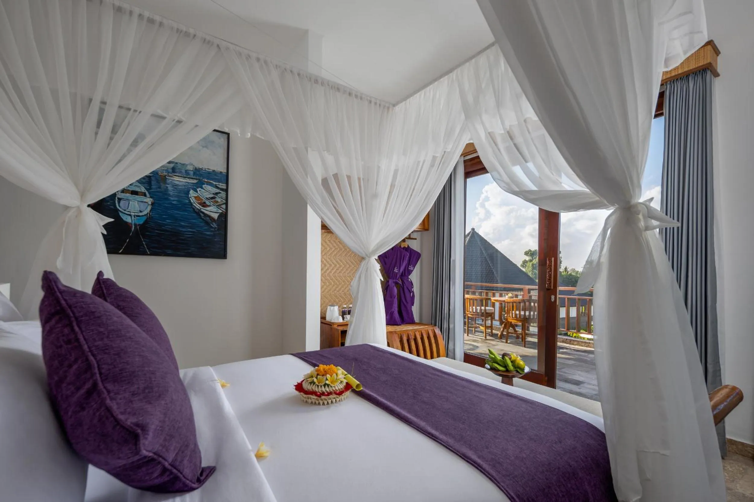 Bed in Swan Paradise A Pramana Experience