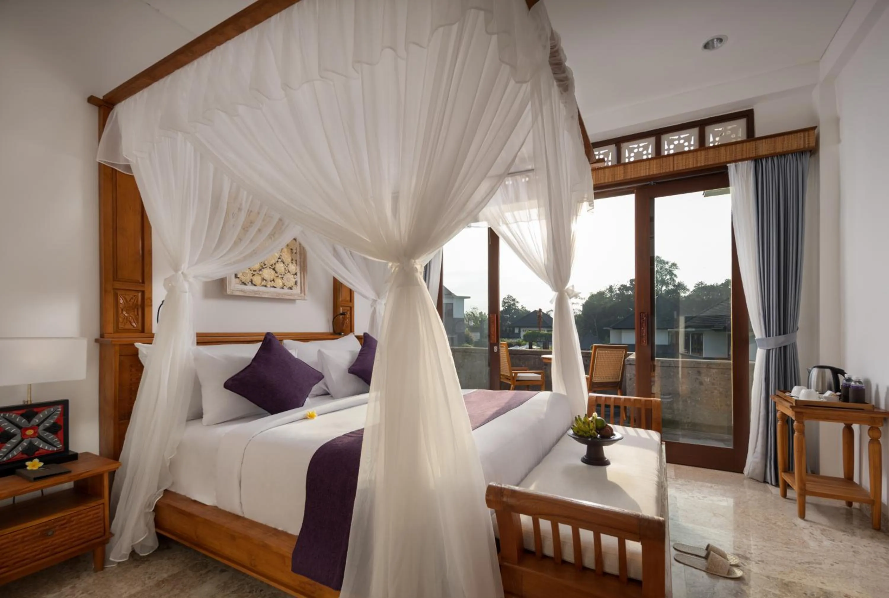 Bed in Swan Paradise A Pramana Experience