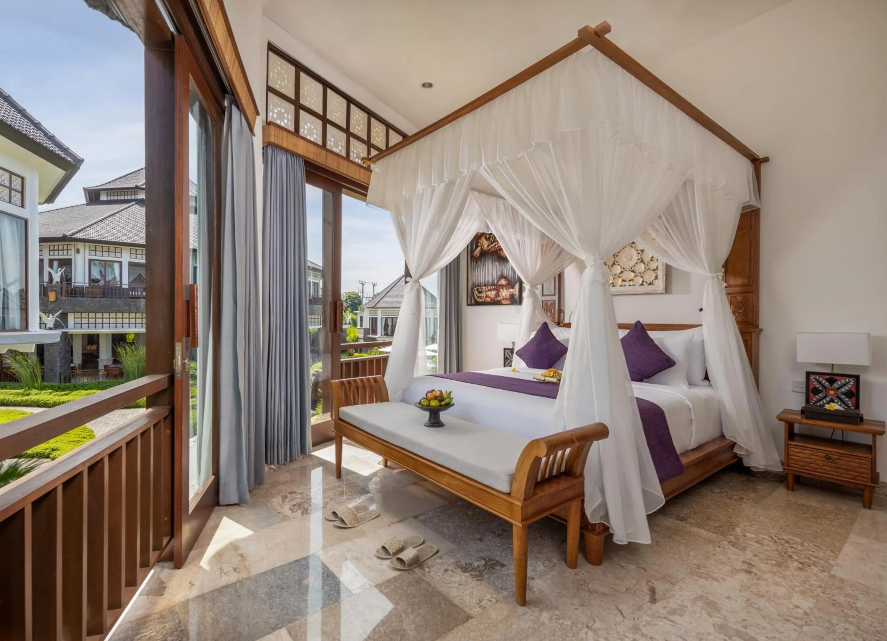 Bed in Swan Paradise A Pramana Experience