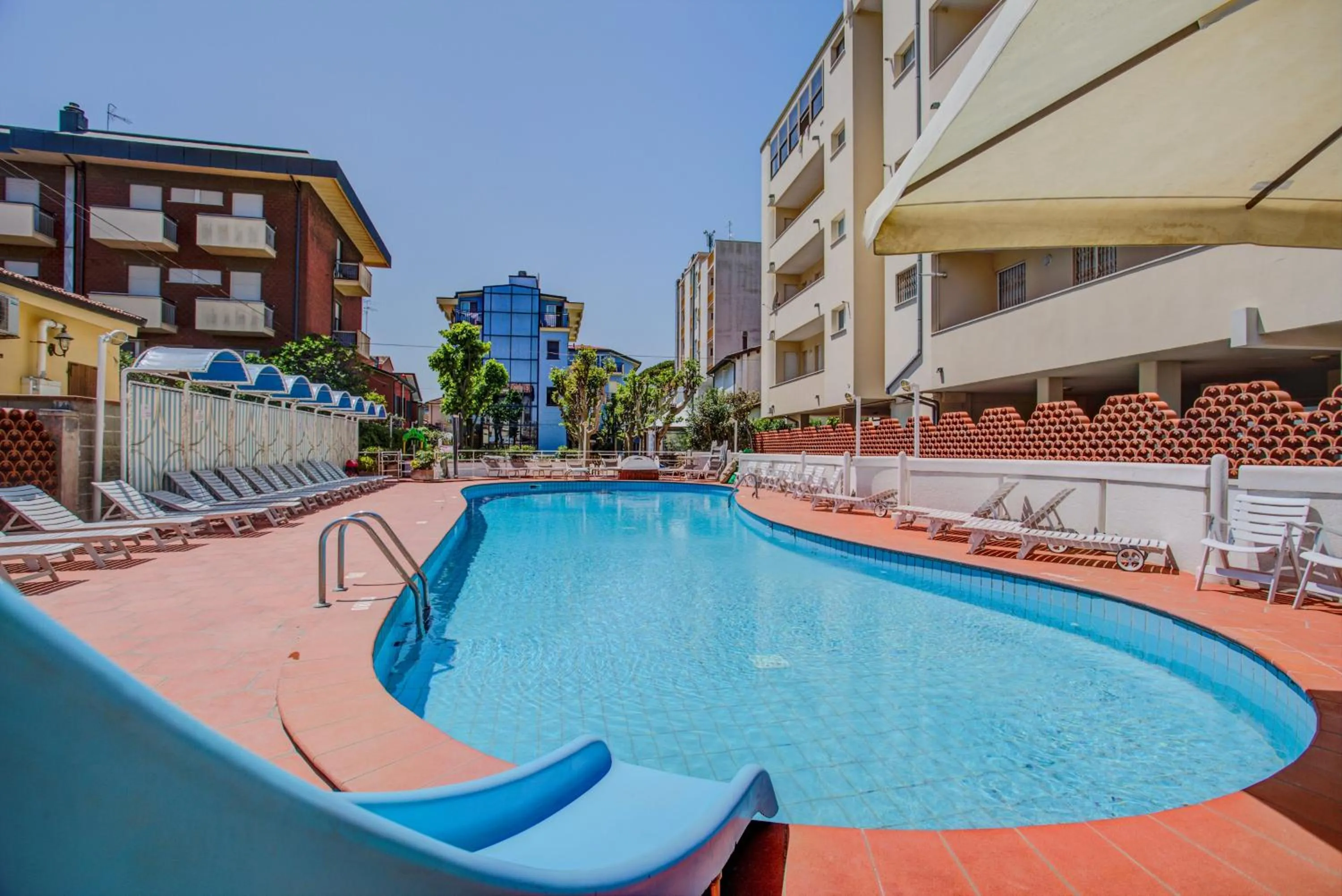 Children play ground in Hotel Rosalba - Valentini Family Village