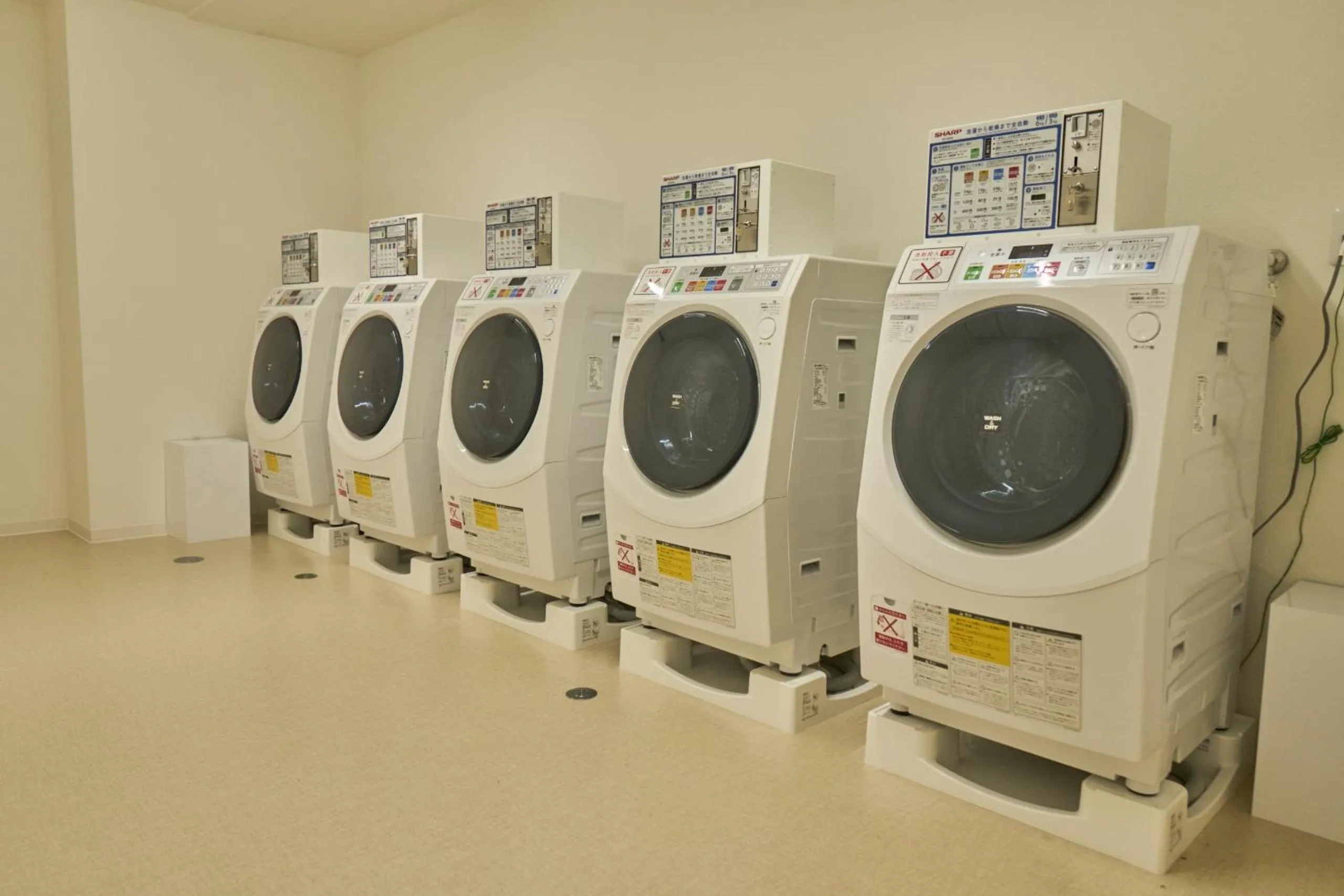 laundry in Watermark Hotel Okinawa Miyakojima