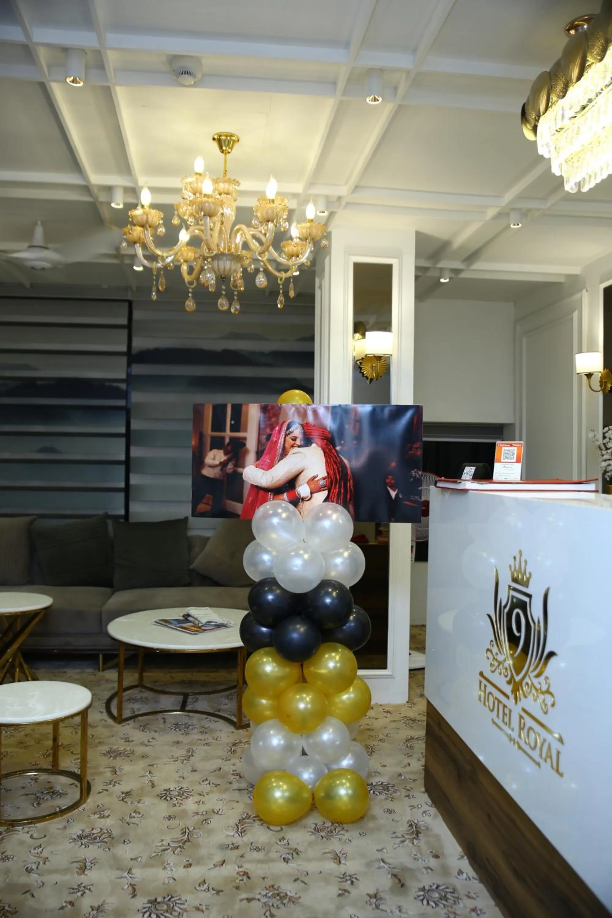 Lobby or reception in Royal 9 hotel & Banquet