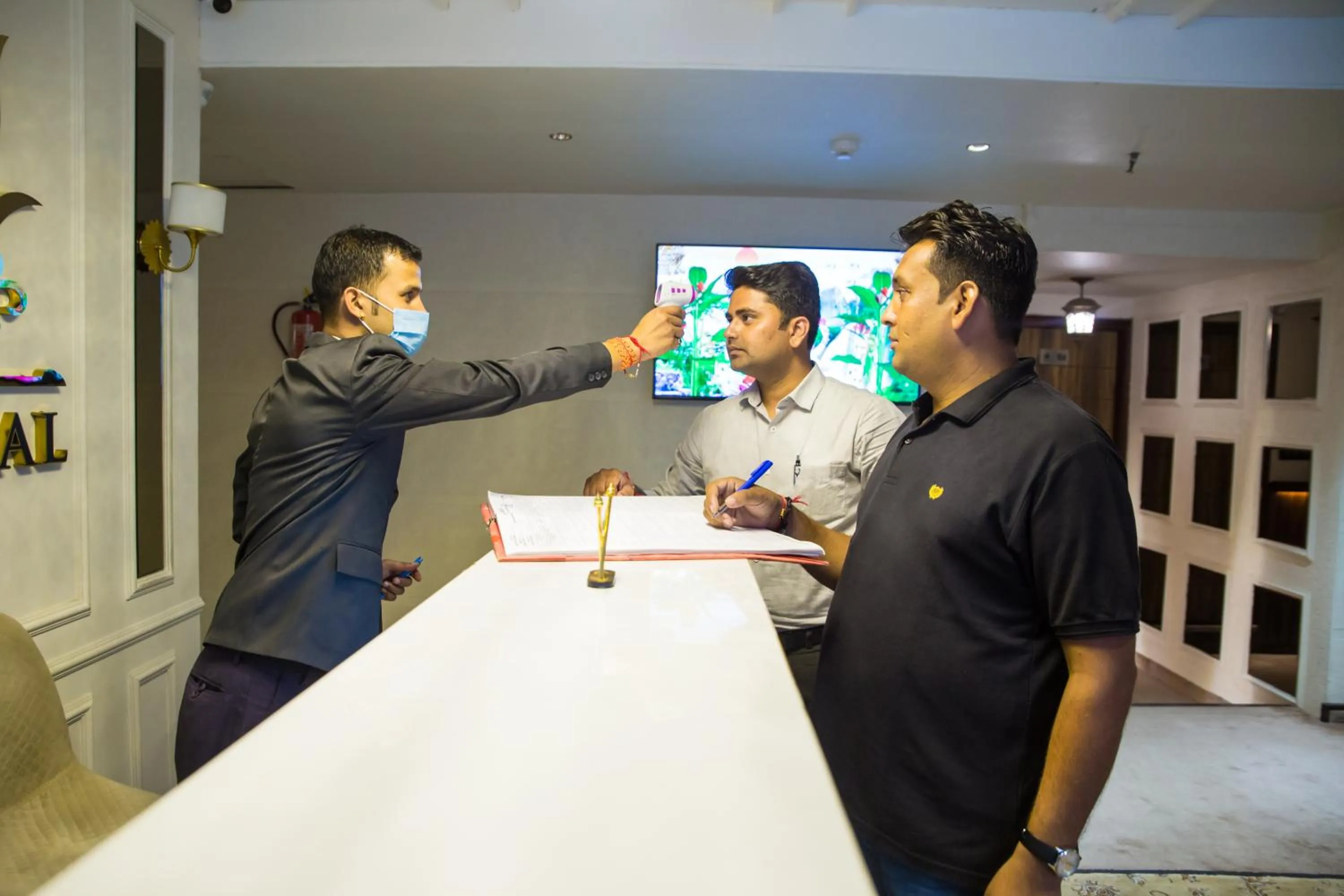 Staff in Royal 9 hotel & Banquet